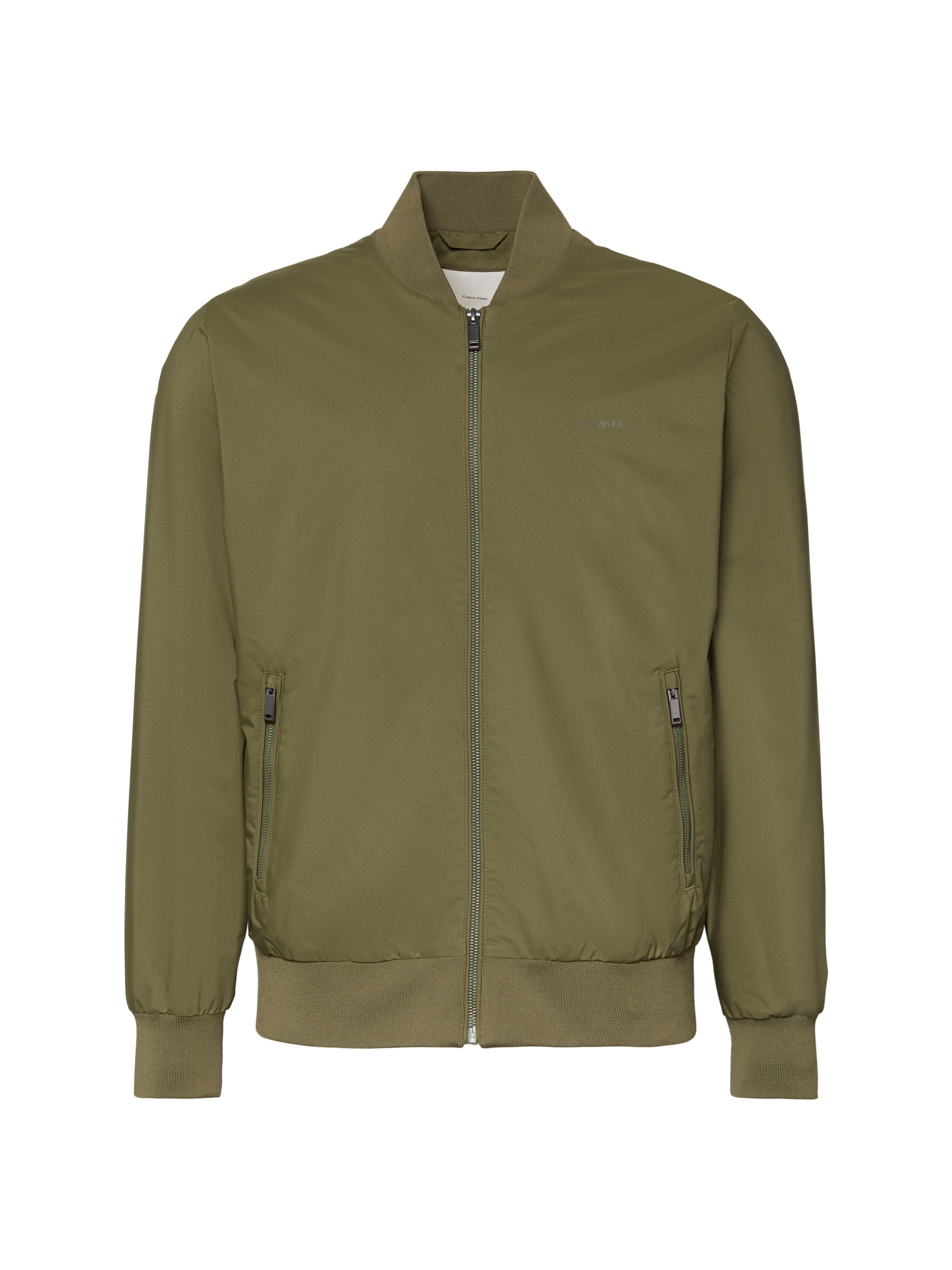 Calvin Klein Bomberjacke »MATTE BOMBER« ohne Kapuze Regular fit, mit Rundhalsausschnitt