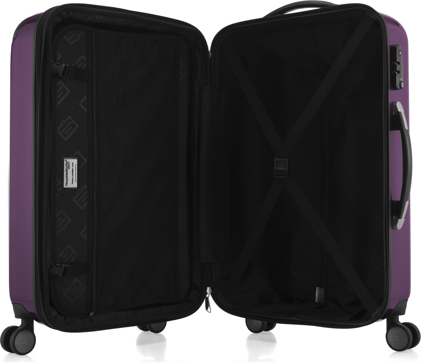 Hauptstadtkoffer Hartschalen-Trolley »Alex, in verschiedenen Farben und Größen« 42 l 4 Rollen