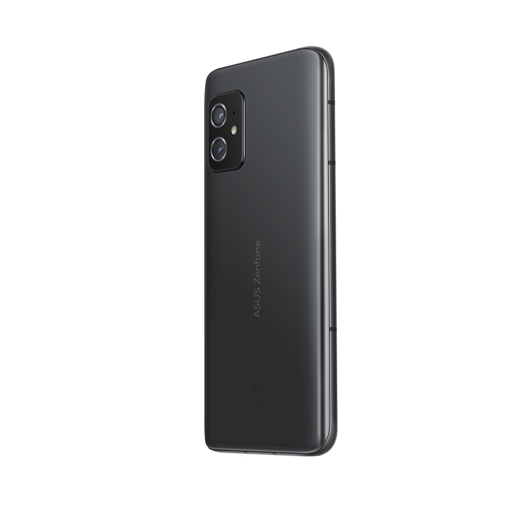 Asus Smartphone »Zenfone 8«, Obsidian Black, 15 cm/5,92 Zoll, 128 GB Speicherplatz, 64 MP Kamera