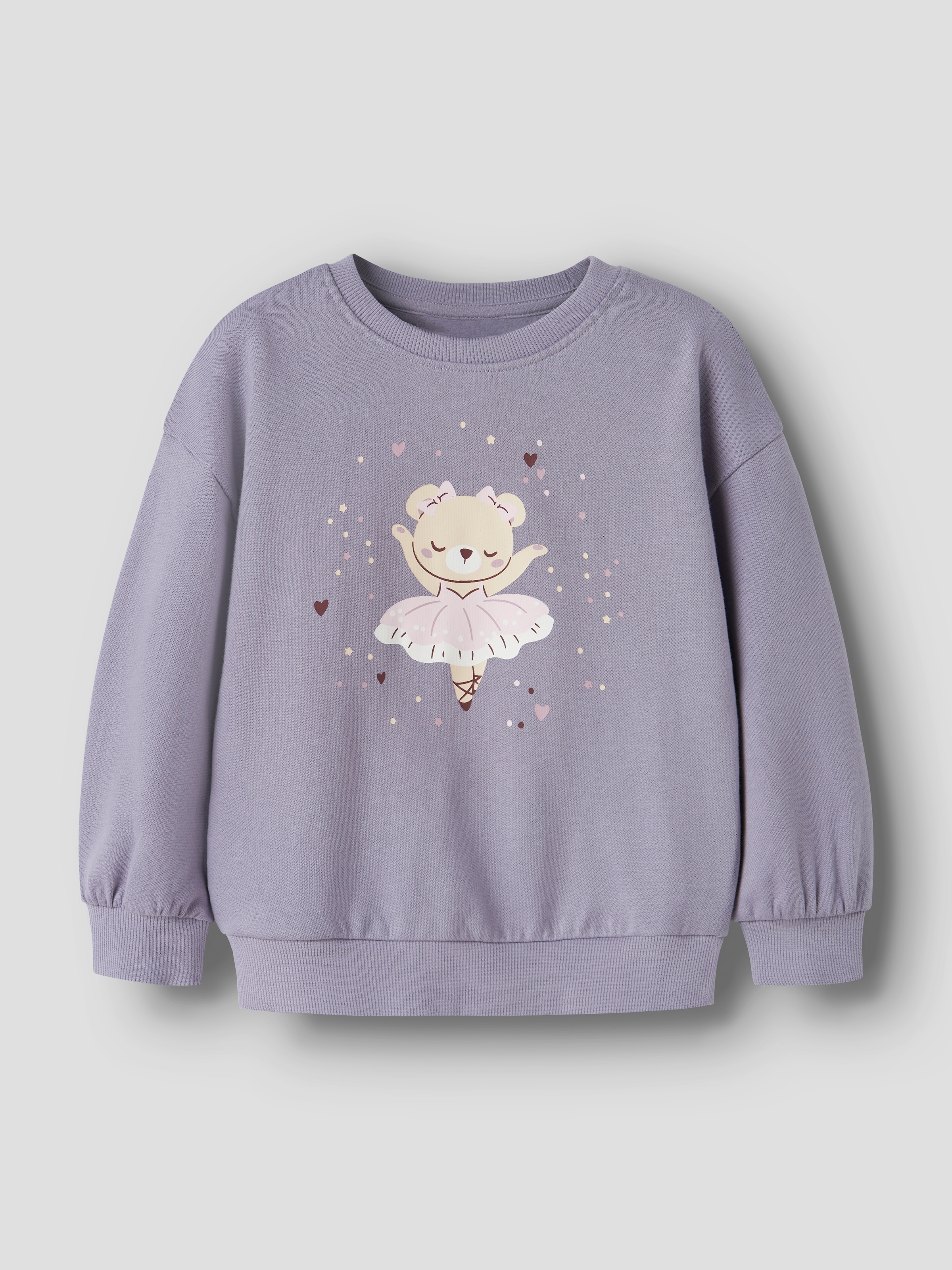 Name It Sweatshirt »NMFVALONA LS LONG RLX SWEAT BRU«
