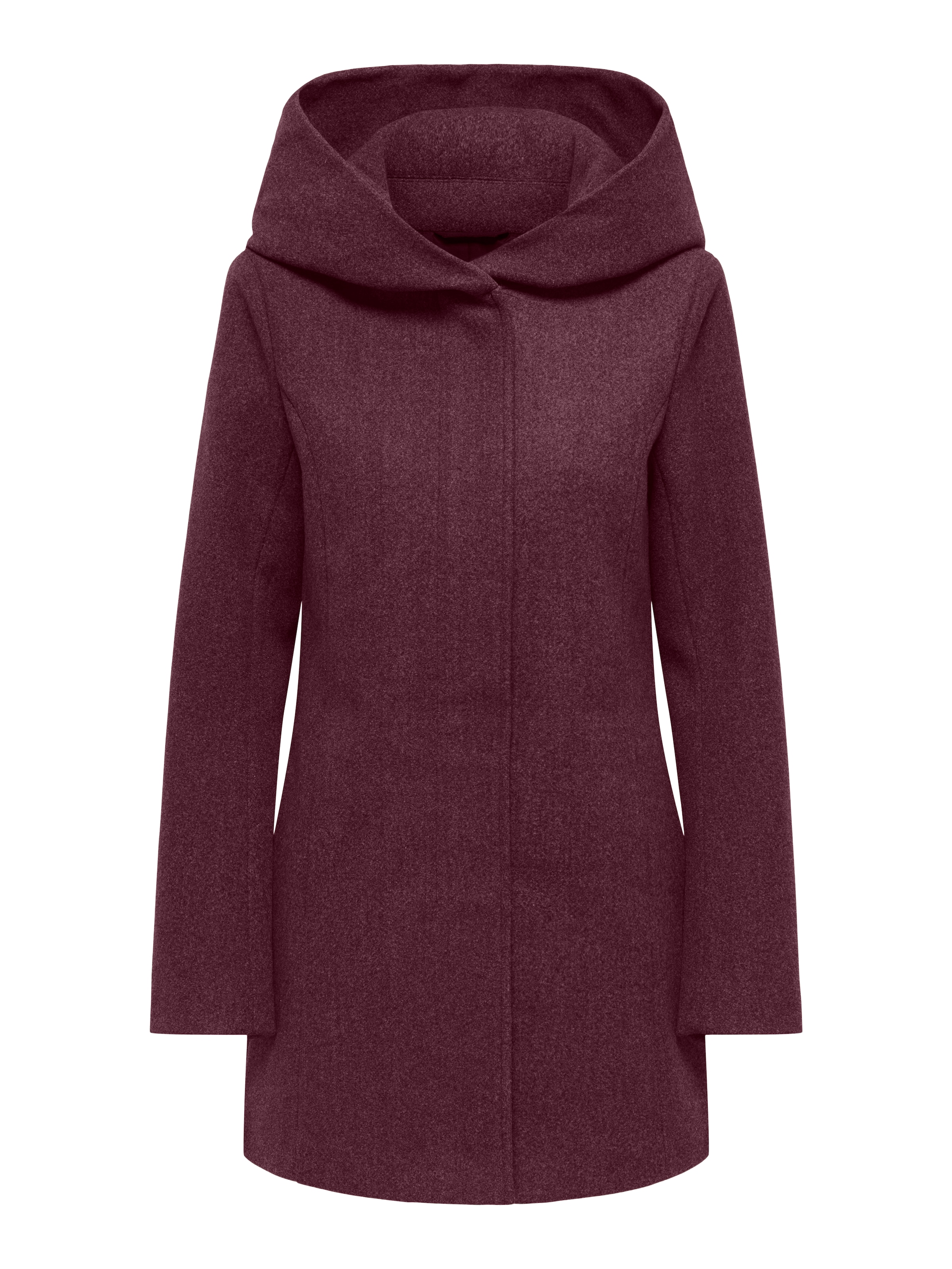 ONLY Langjacke »ONLBLAKE HOOD COAT CC OTW« mit Kapuze Kunstfaser, Eingrifftaschen