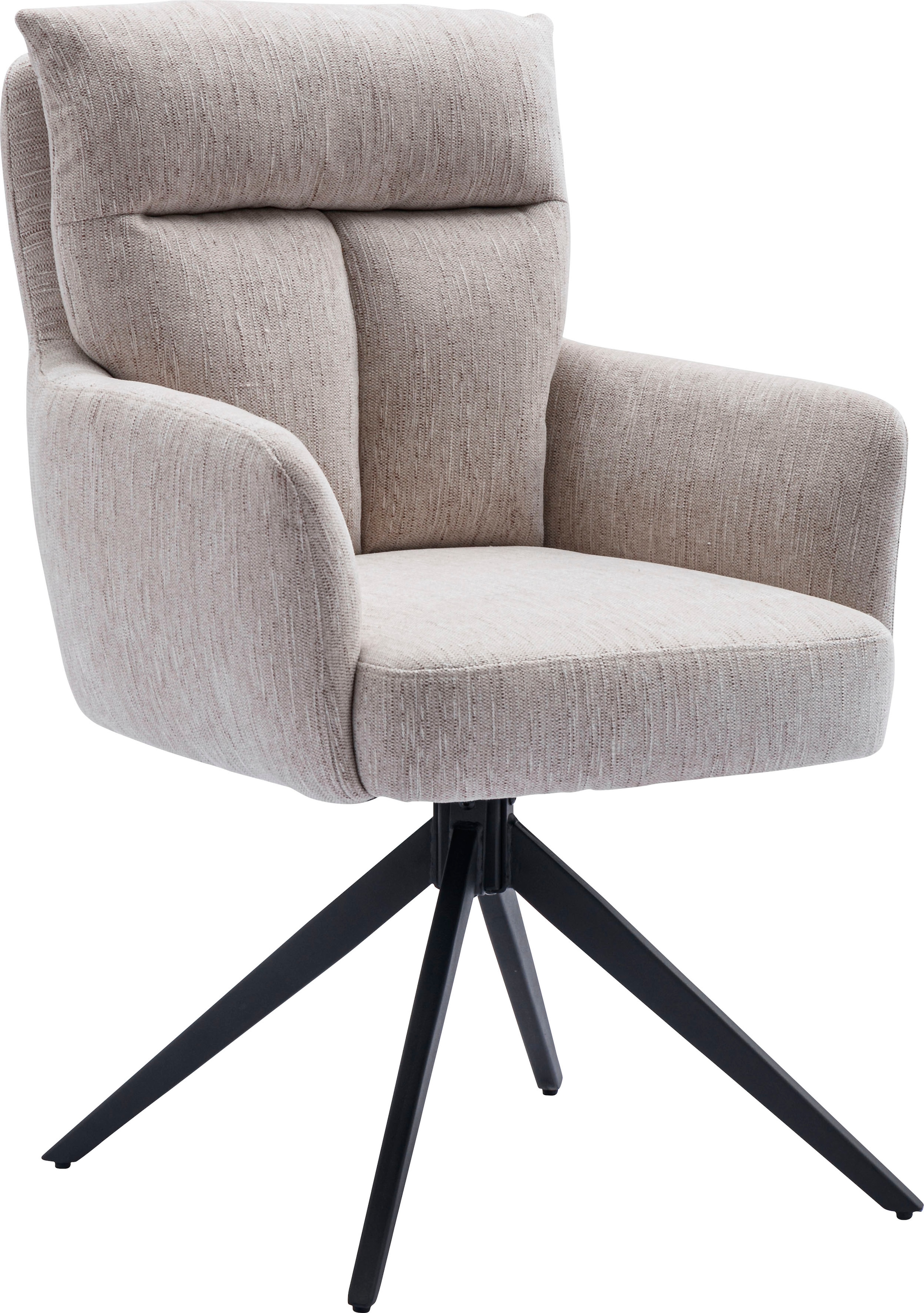 Home affaire Esszimmerstuhl »Monacco«, (Set), 2 St., Boucle, mir Drehfunktion und Federkern