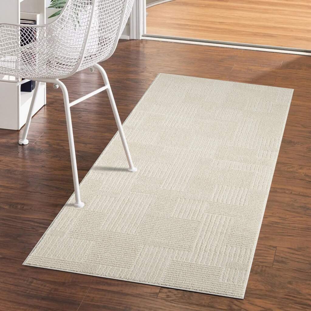 Carpet City Teppich »FLAIR177« rechteckig 11 mm Höhe Kurzflor-Teppich, Skandi-Stil, Wohnzimmer