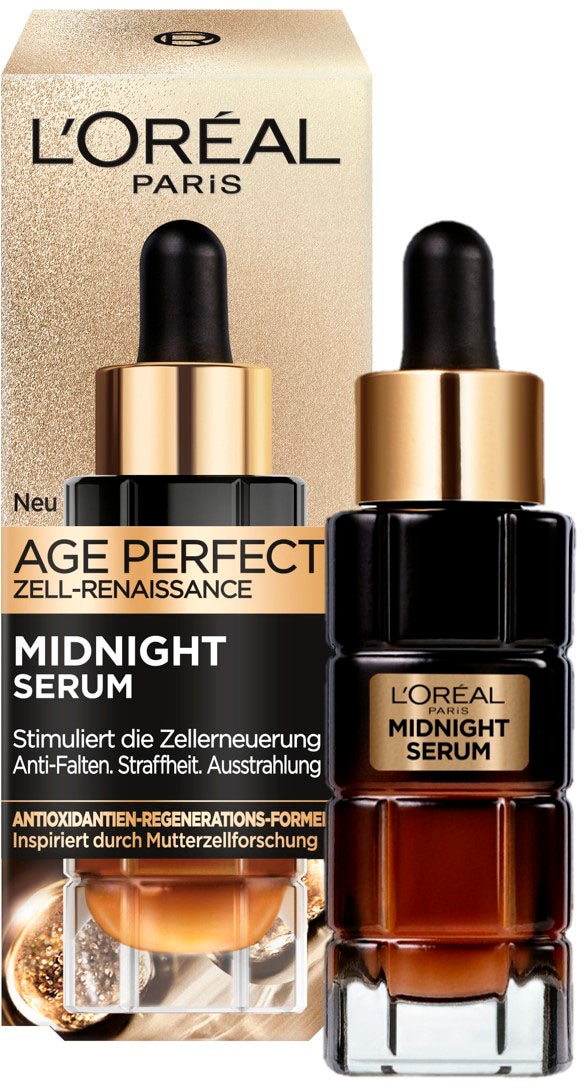 L'ORÉAL PARIS Gesichtsserum »Age Perfect Zell-Renaissance Midnight Serum«, mit hoher Wirksamkeit