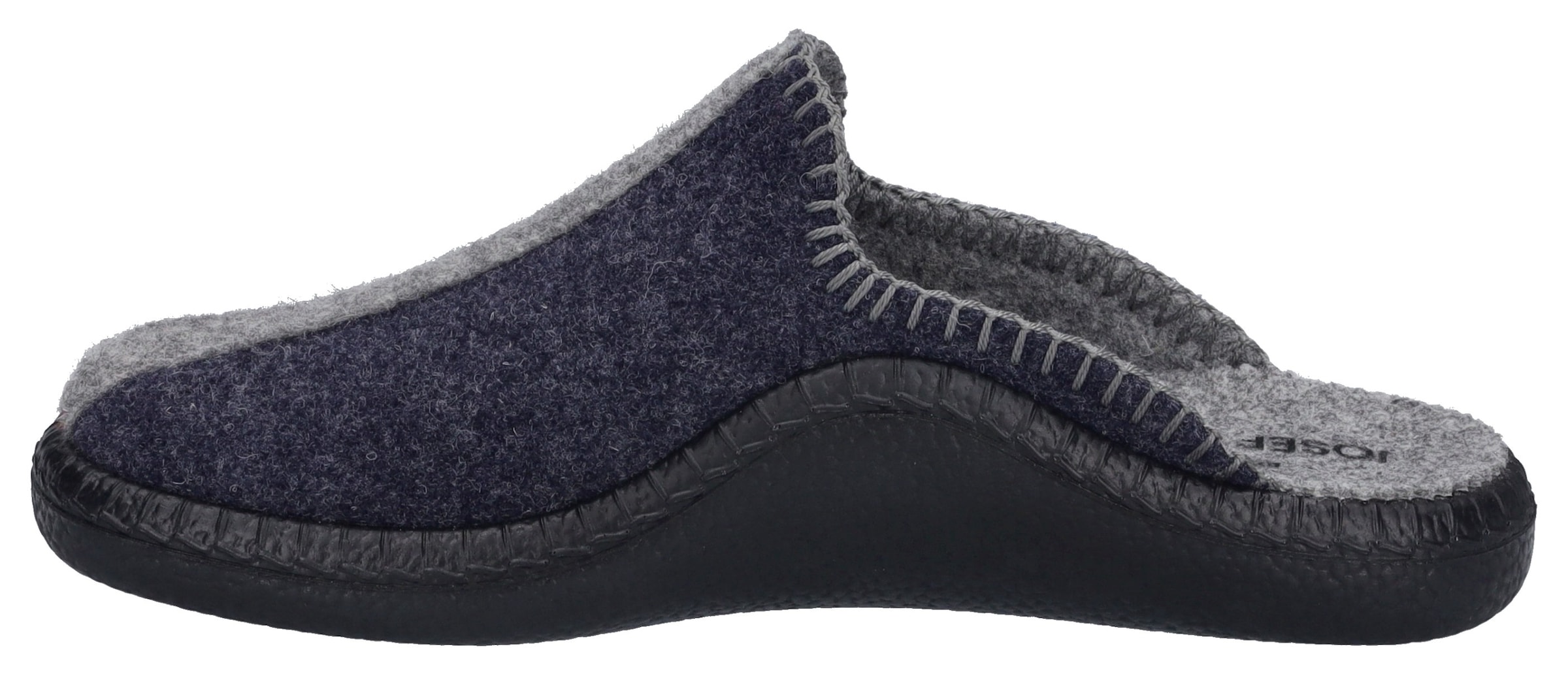 Josef Seibel Pantoffel »Monaco 62«  Hausschuh, Slipper mit Ziernähte