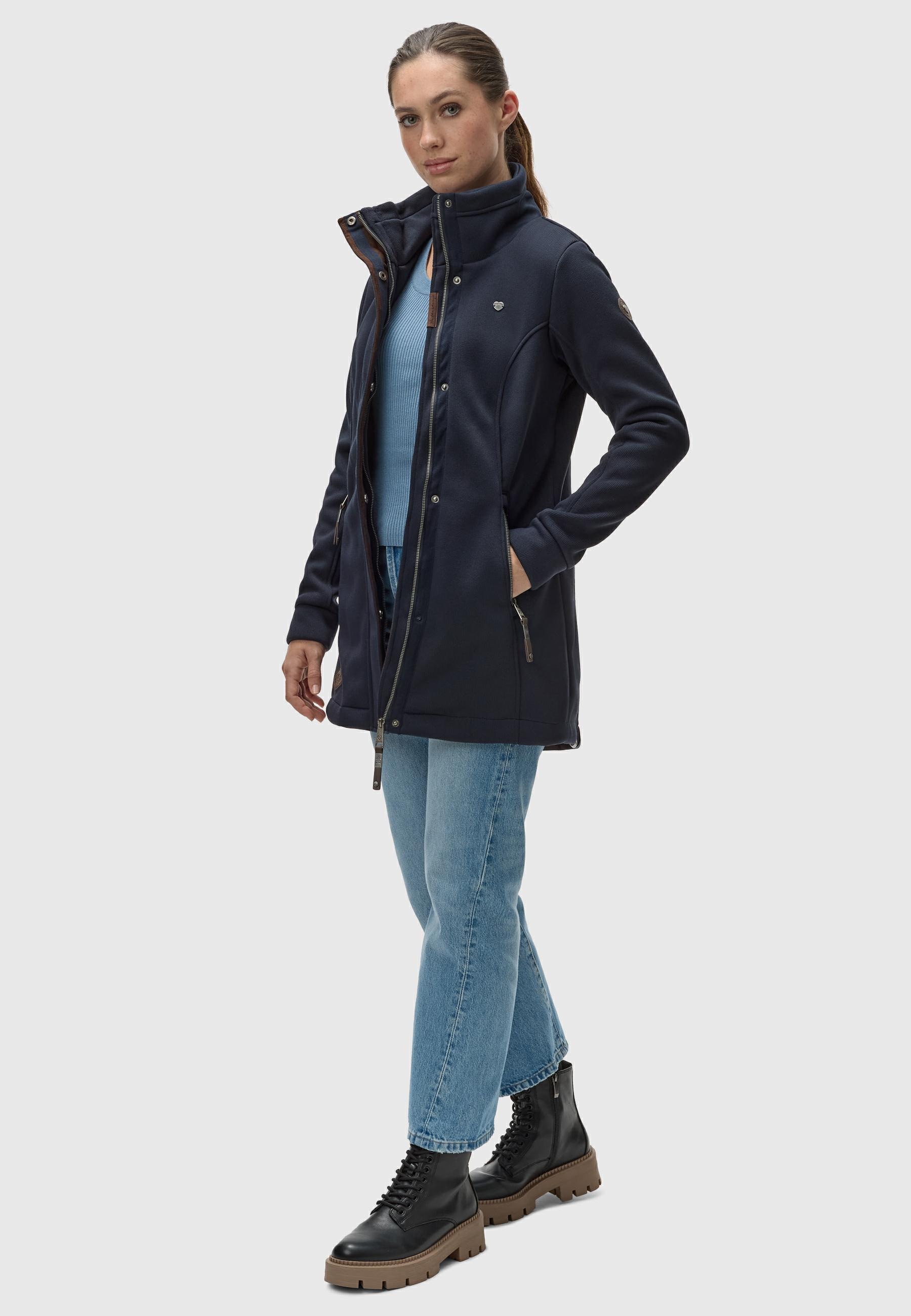 Ragwear Kurzjacke »Sweatjacke Letrice Bonded«