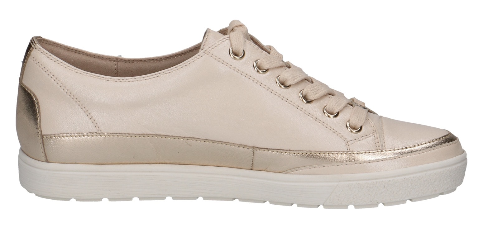 Caprice Plateausneaker, Freizeitschuh, Halbschuh, Schnürschuh mit gepolstertem Schaftrand