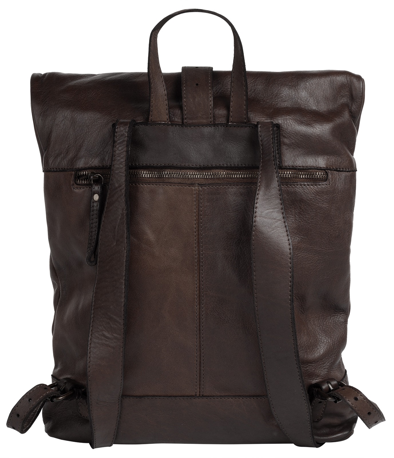 forty° Tagesrucksack echt Leder, Made in Italy