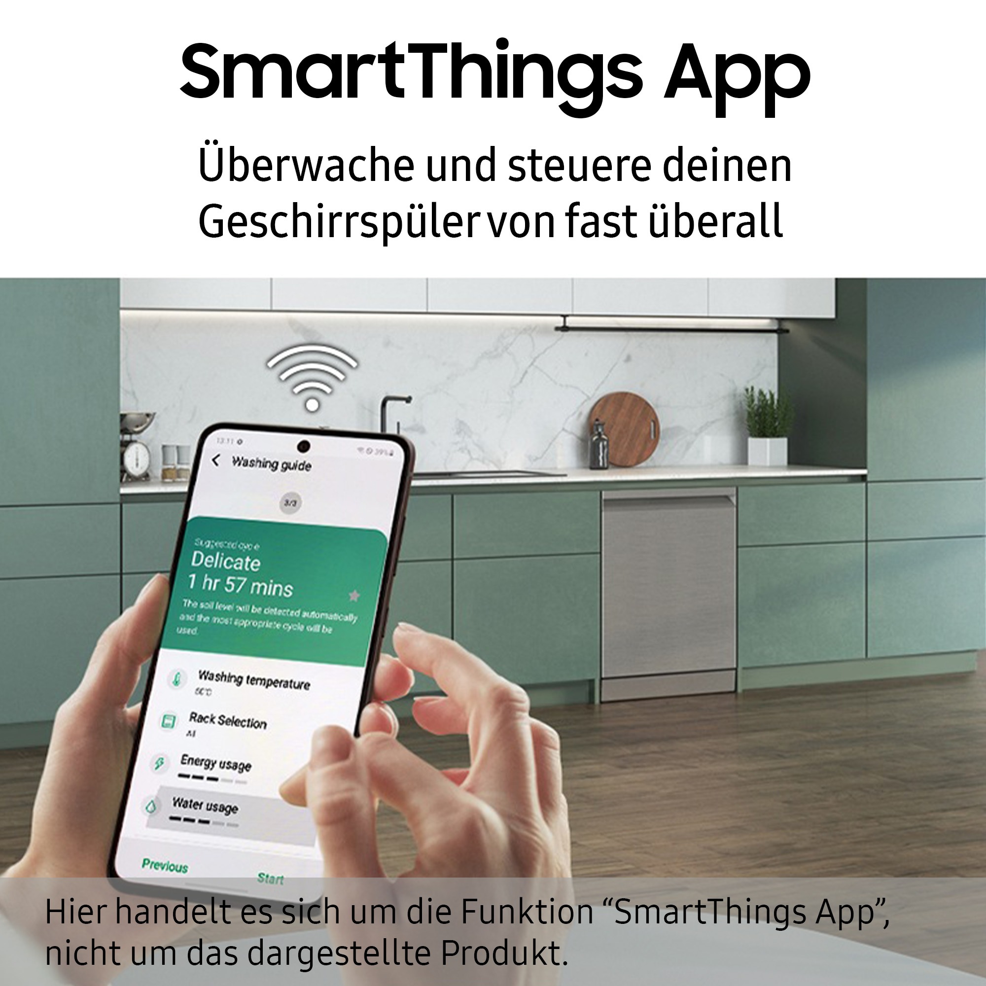 Samsung vollintegrierbarer Geschirrspüler »DW60CG880B00EG«, 14 Maßgedecke