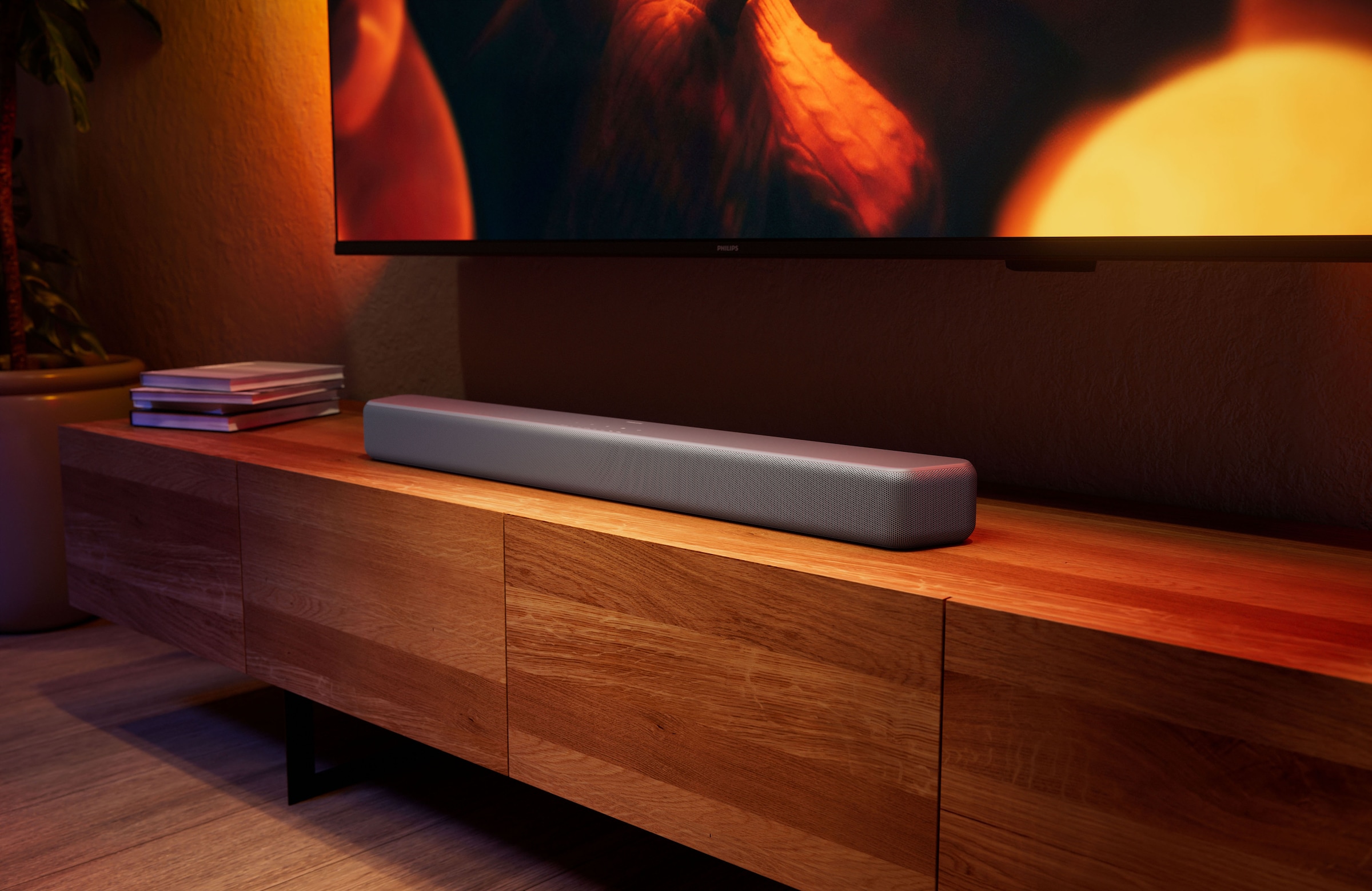 Philips Lautsprecher »TAB5601/10« 2.1 (A2DP Bluetooth | AVRCP Bluetooth | Bluetooth App-Steuerung | Bassregelung | Equalizer | Nacht Modus | USB-Wiedergabe 145 W)
