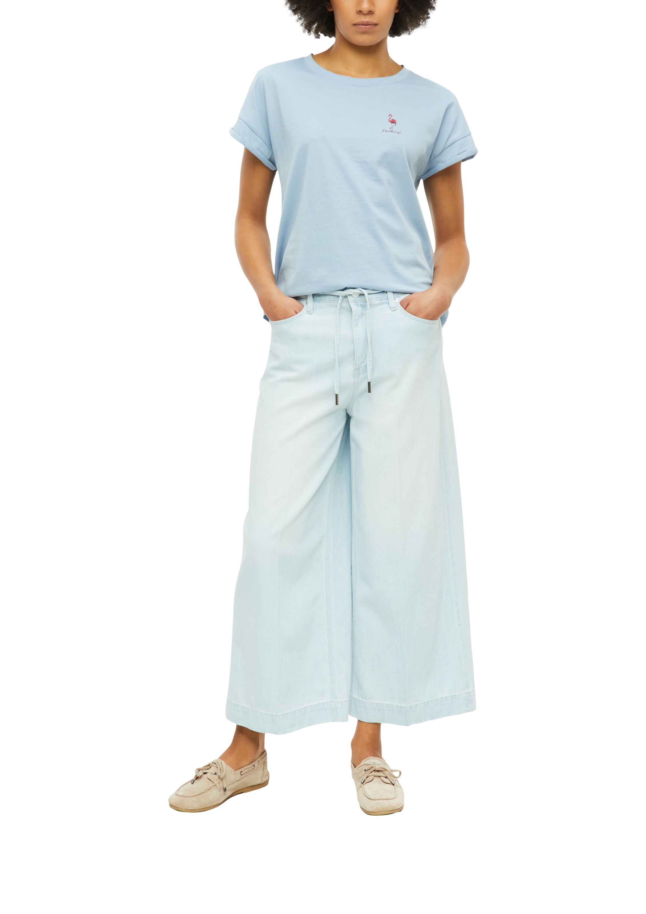 s.Oliver Kurzarmshirt Sommershirt mit Print