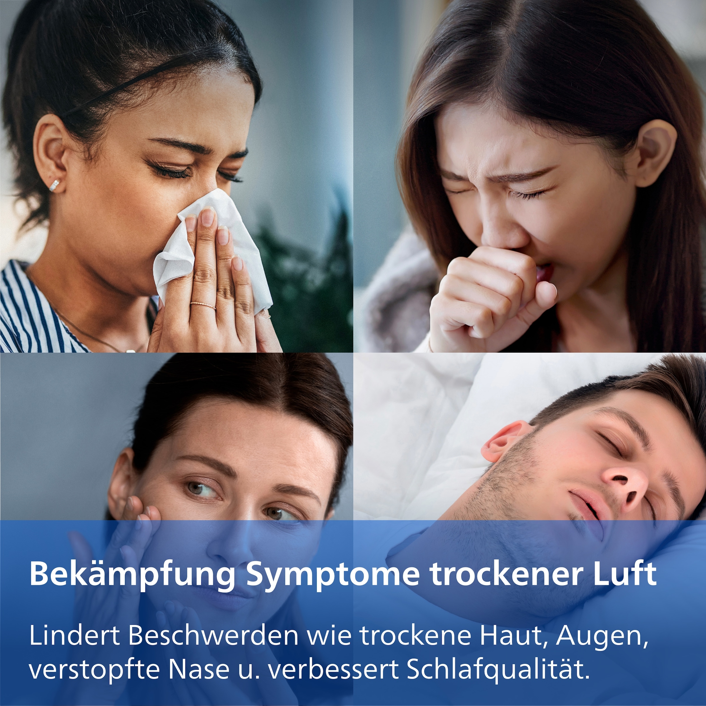 Philips Luftbefeuchter »HU4210/04 4000 Series mit 300ml/h Befeuchtungsrate« 3,5 l Wassertank , für Räume bis 44 m², mit App-Verbindung