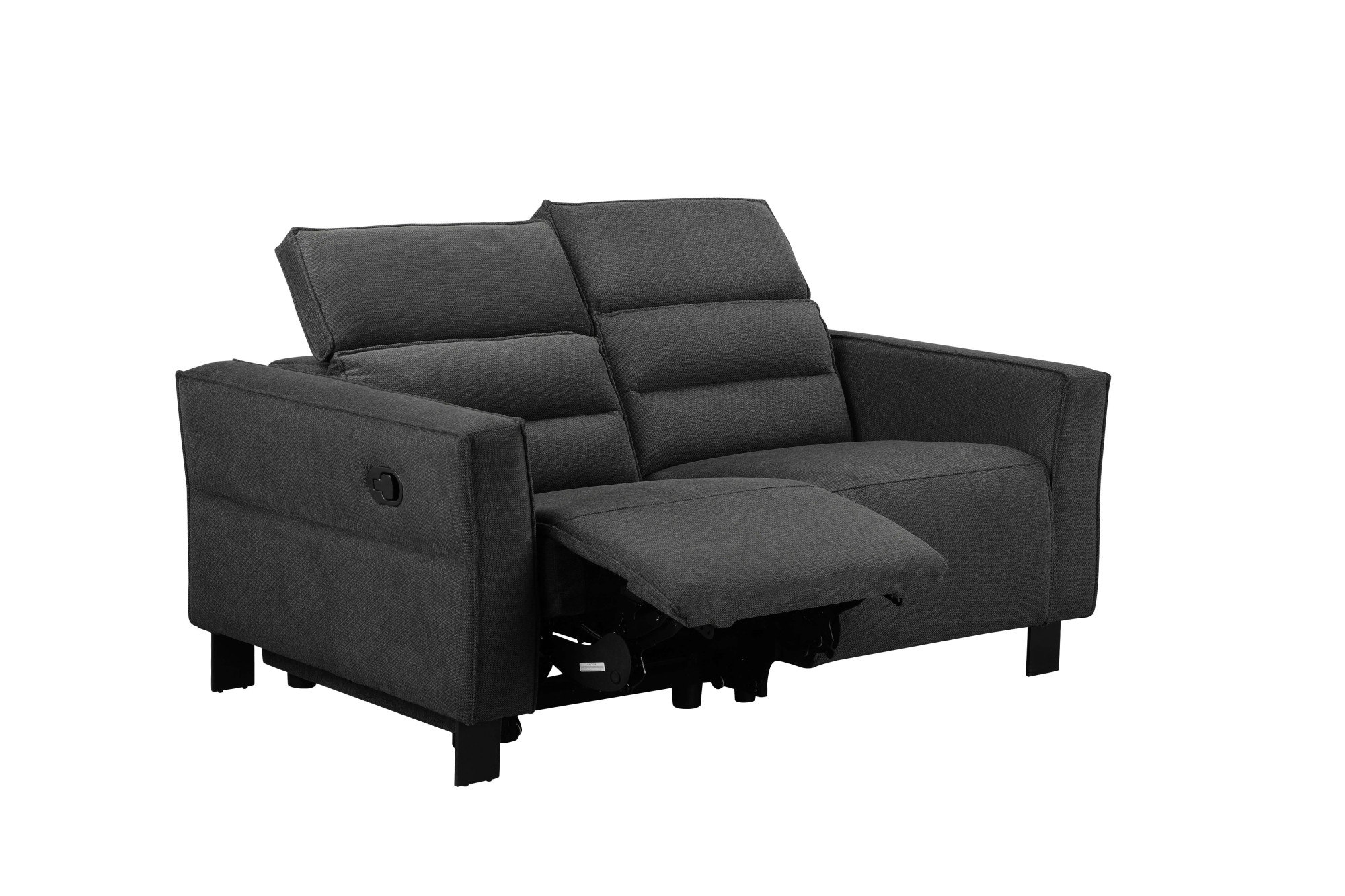 OTTO home 2-Sitzer »Carpari Webstoff, 162 cm, man./elektr. Relaxfunktion« (USB A/C), sowie Kopfteilverstellung