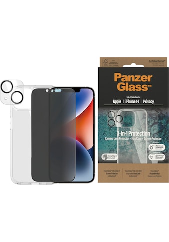 Displayschutzglas »Set: Privacy Glass+Case - iPhone 14 6,1«