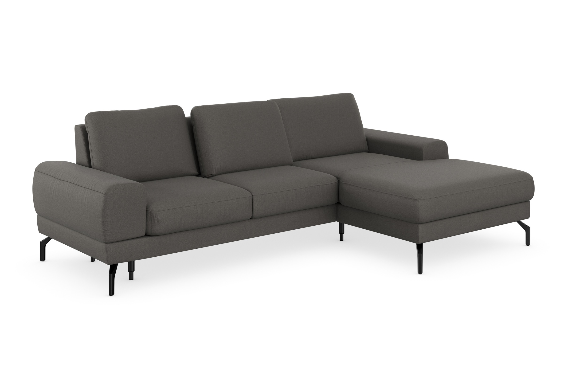 sit&more Ecksofa »Cinturo L-Form«, inklusive Sitztiefenverstellung und Federkern, Sitzhöhe 48 cm