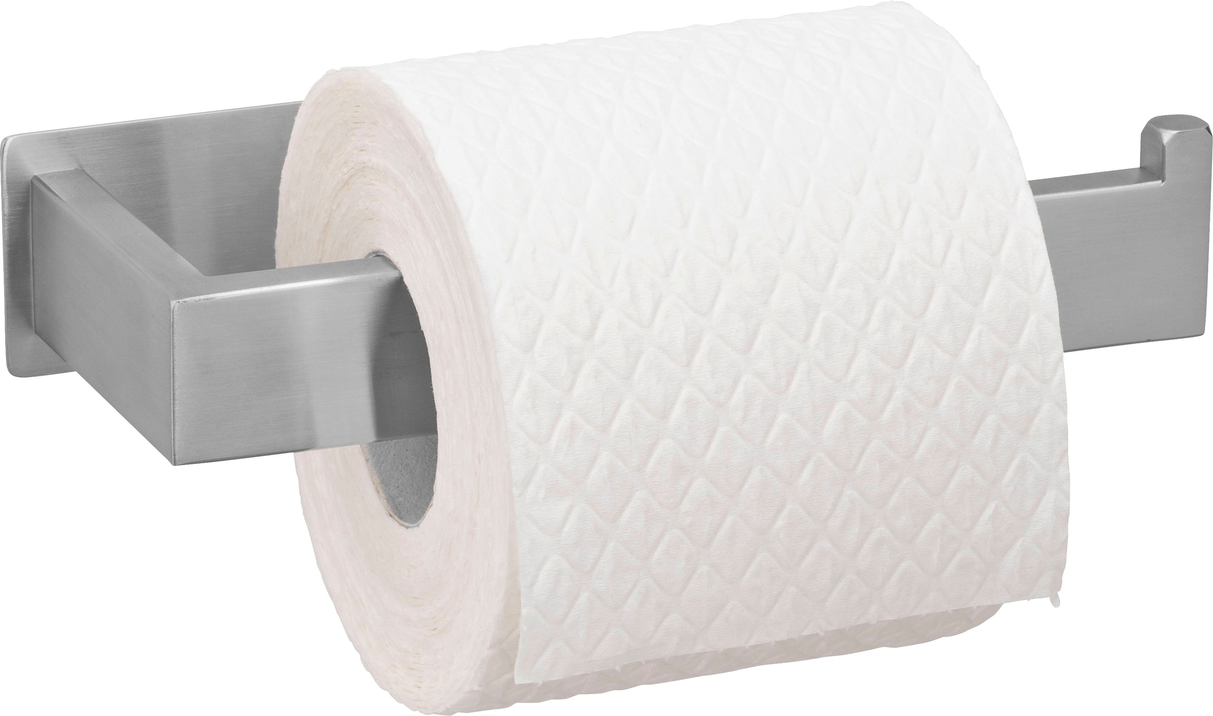 WENKO Toilettenpapierhalter »Turbo-Loc® Genova«, Matt, ohne Garantie Befestigen | XXL Bohren mit online Jahren 3 kaufen