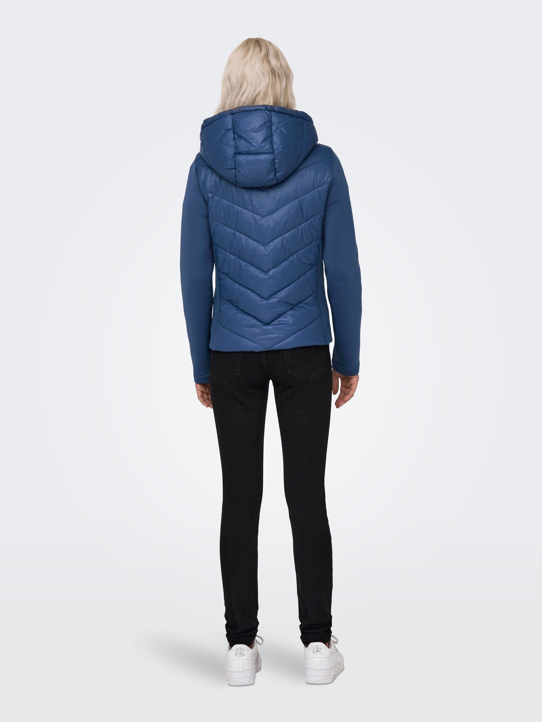 ONLY Steppjacke »ONLSOPHIE MIX FITTED HOOD JACKET CC OTW«, mit Kapuze