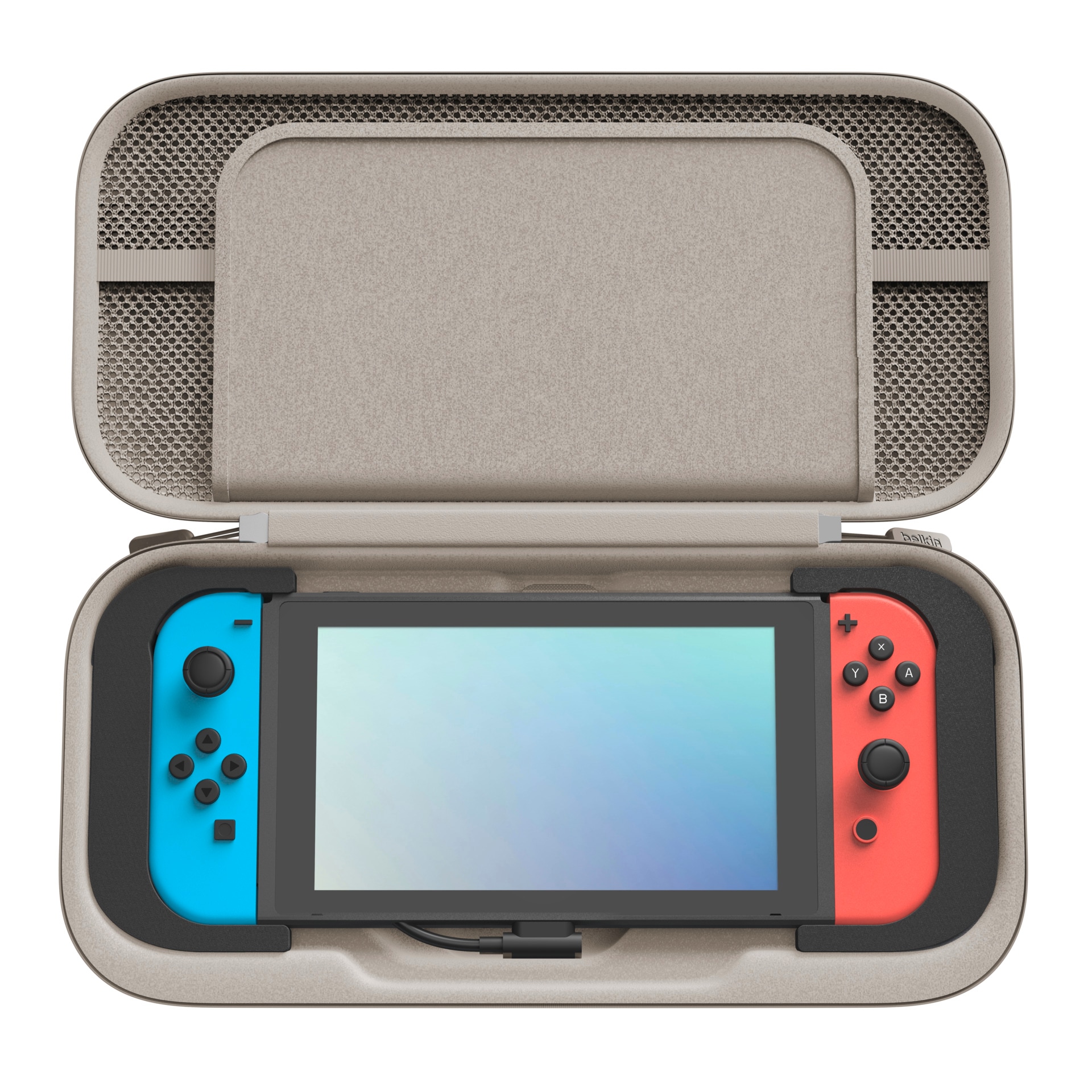 Belkin Powerbank »Gaming Charging Case 10K für Nintendo Switch 2« Belkin Charging Case Powerbank für Nintendo Switch 2,charcoal 10.000 mAh