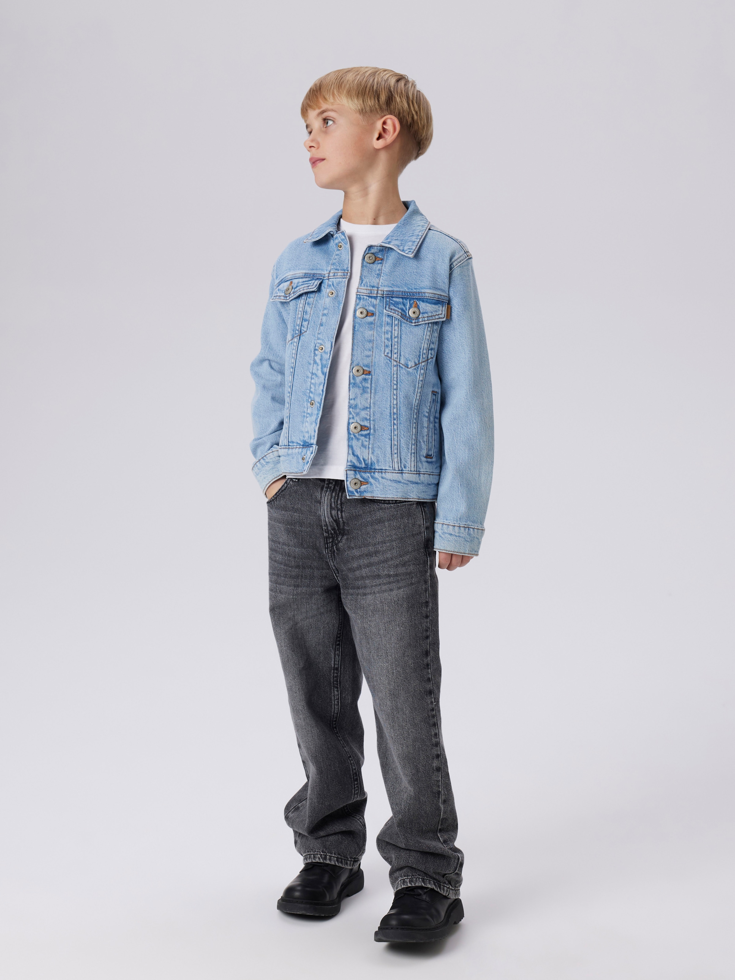 Name It Jeansjacke »NKMJAGGER DNM JACKET 3720-AZ NOOS«, in klassischer Form