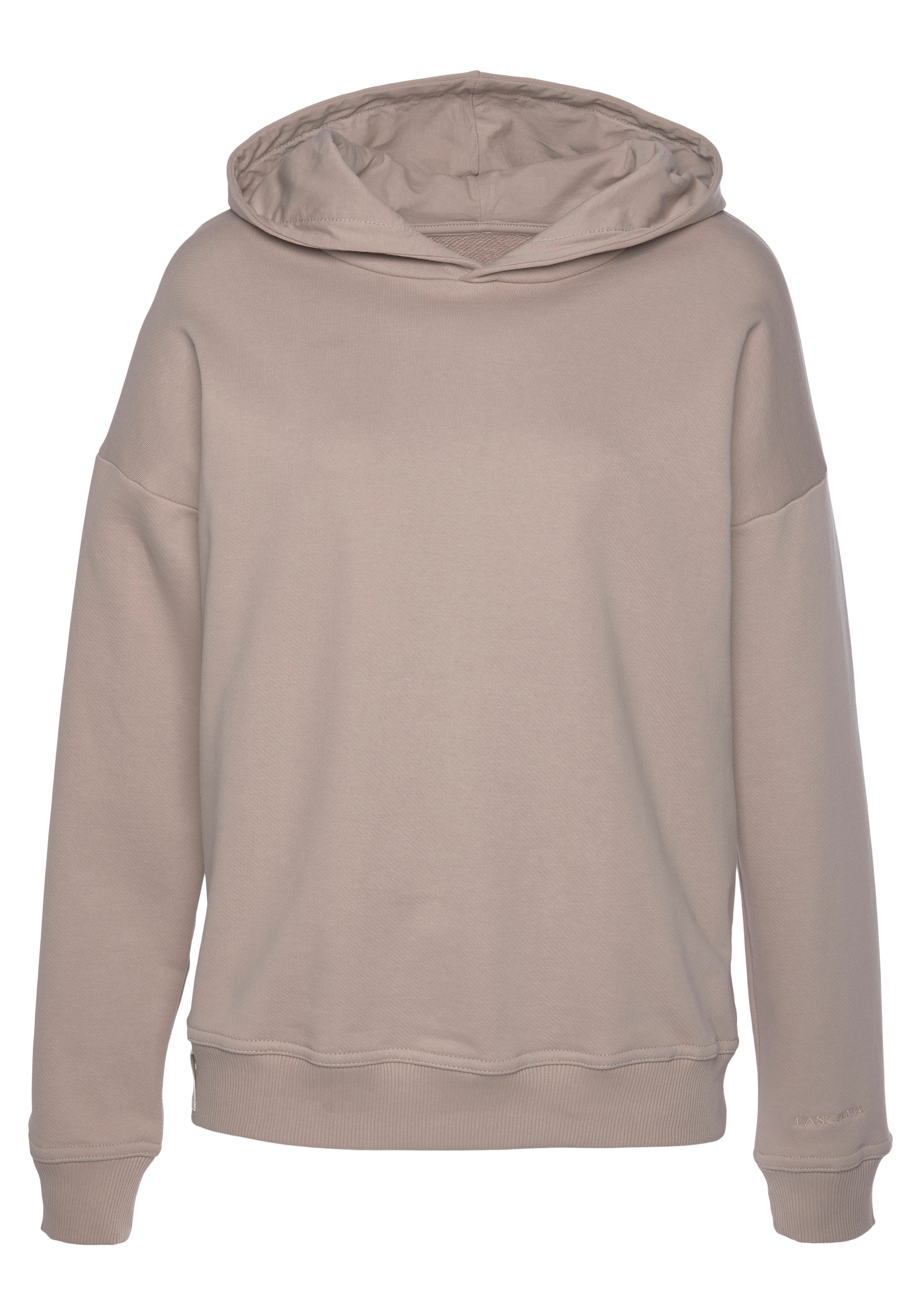 LASCANA Hoodie, aus organischer Baumwolle, Loungewear