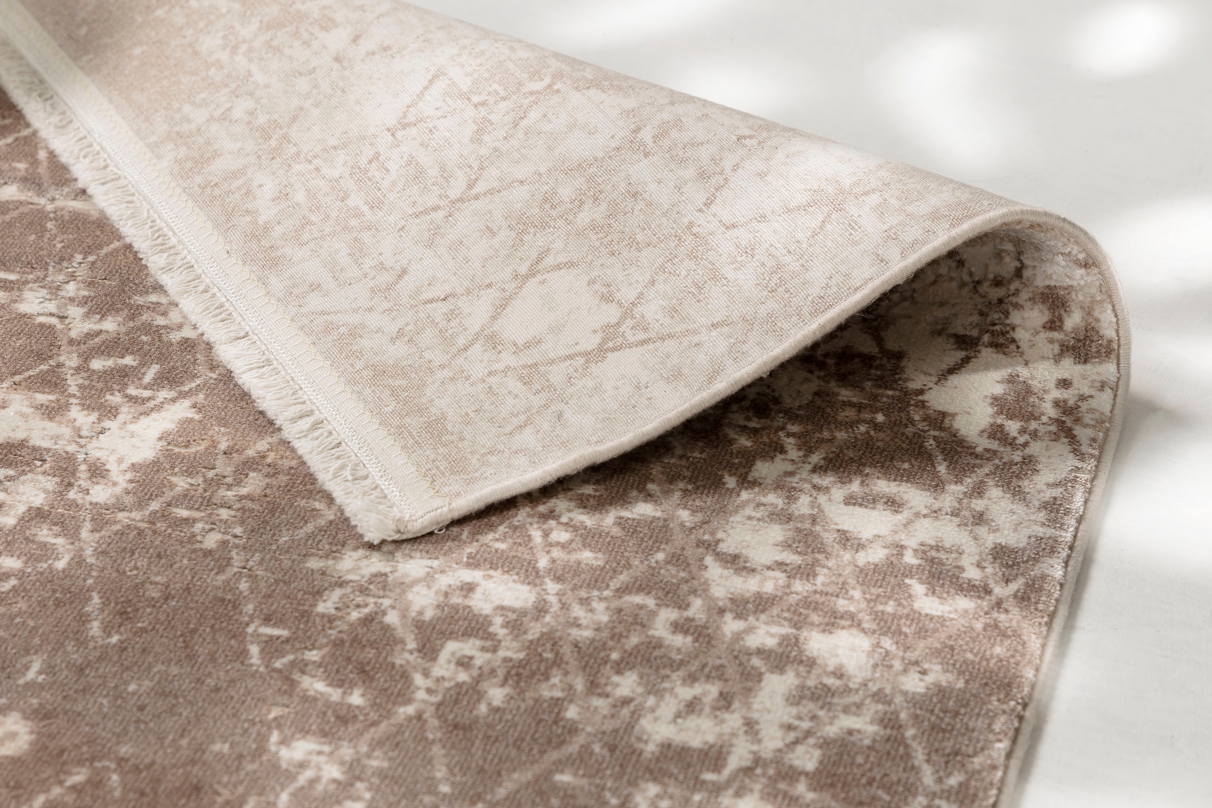 SCHÖNER WOHNEN-Kollektion Teppich »Vision 241«, rechteckig, 7 mm Höhe, Viskoseteppich mit Glanz, Wohnzimmer