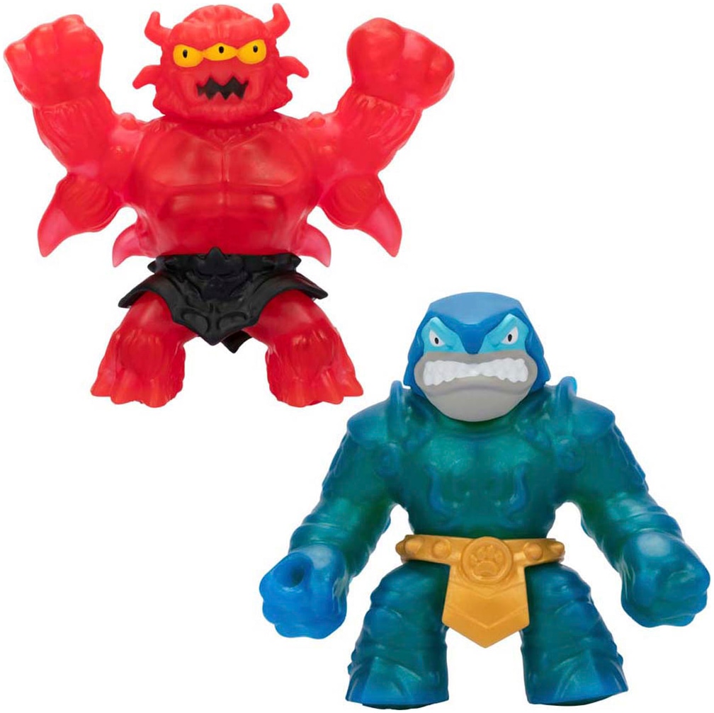 Spielfigur »Heroes of Goo Jit Zu: Stretch Strikers«, Sir Thrashalot vs. Brinebrain...