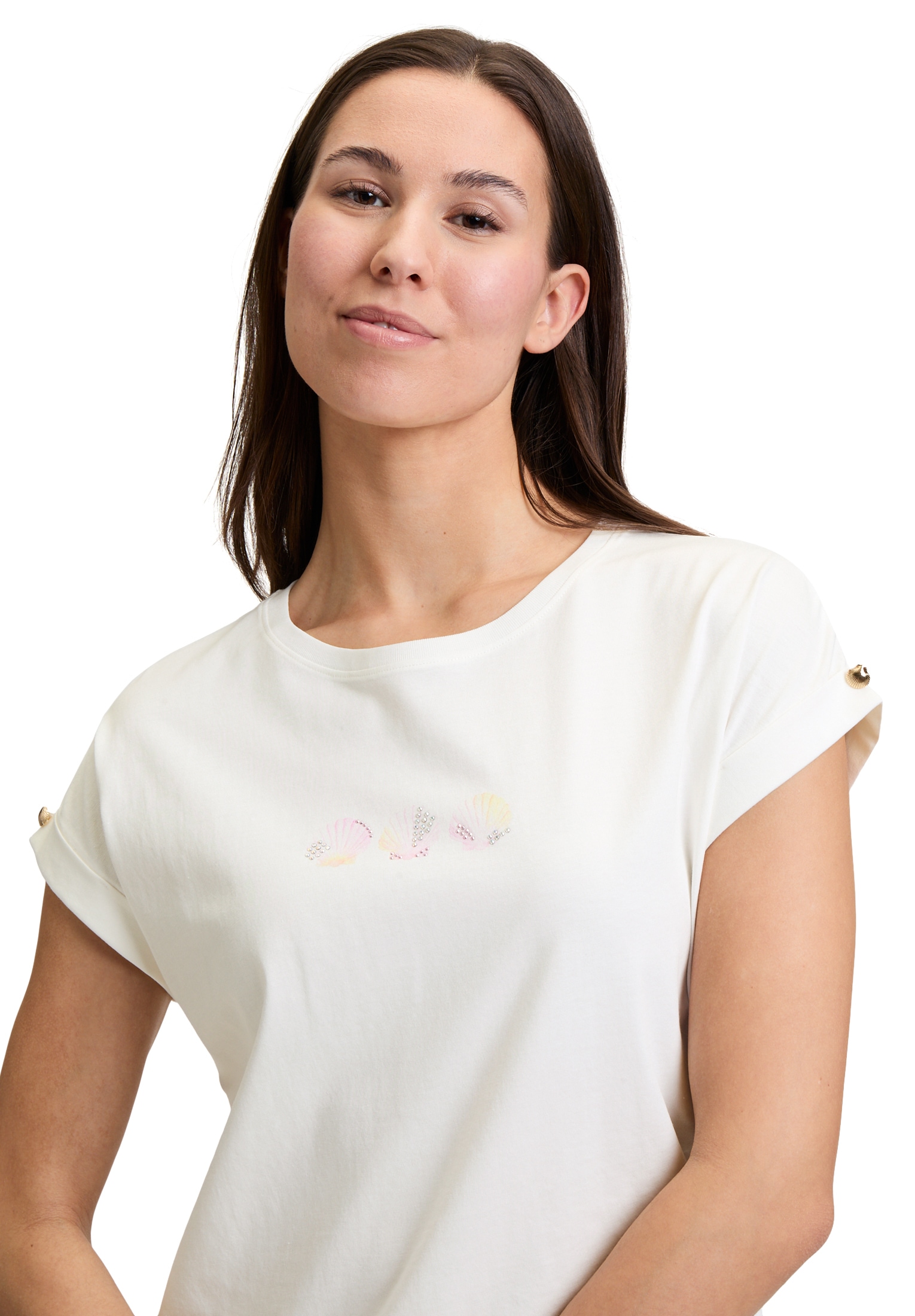 Cartoon Langarmshirt »Printshirt mit Ärmelaufschlag«