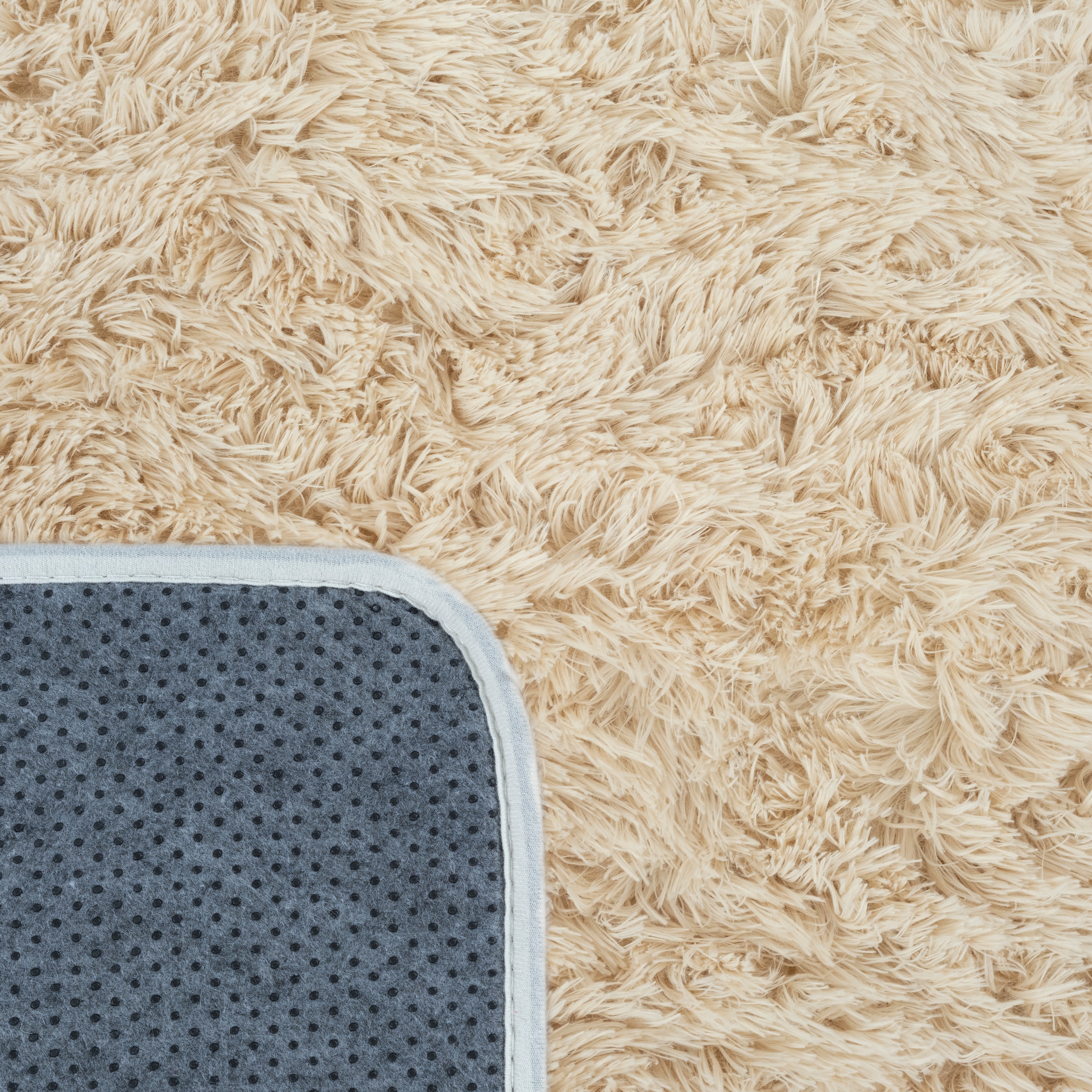 merinos Teppich »Fluffy Shaggy« rechteckig 35 mm Höhe Flauschiger Hochflor Teppich, Wohnzimmer, Anti-Rutsch Unterseite