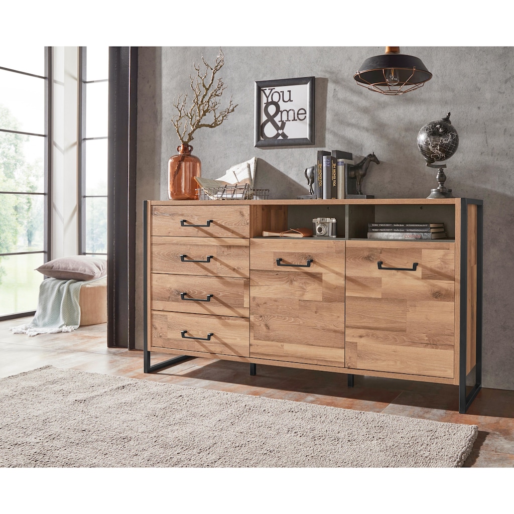 FORTE Sideboard »HUD Kommode«, Breite 168 cm