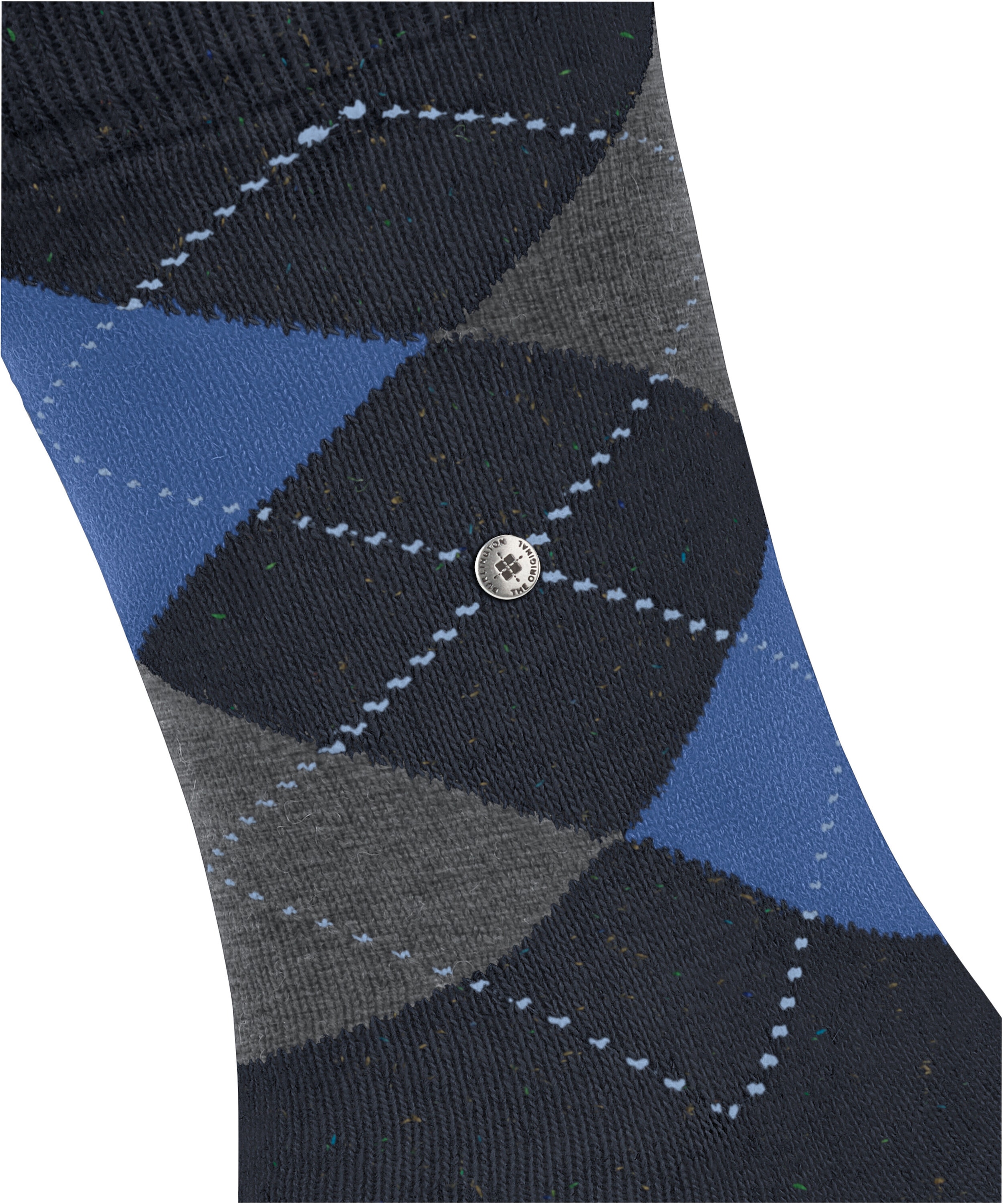 Burlington Socken »Dundee« Einheitsgröße 40-46, Argyle-Muster, Burlington-Clip
