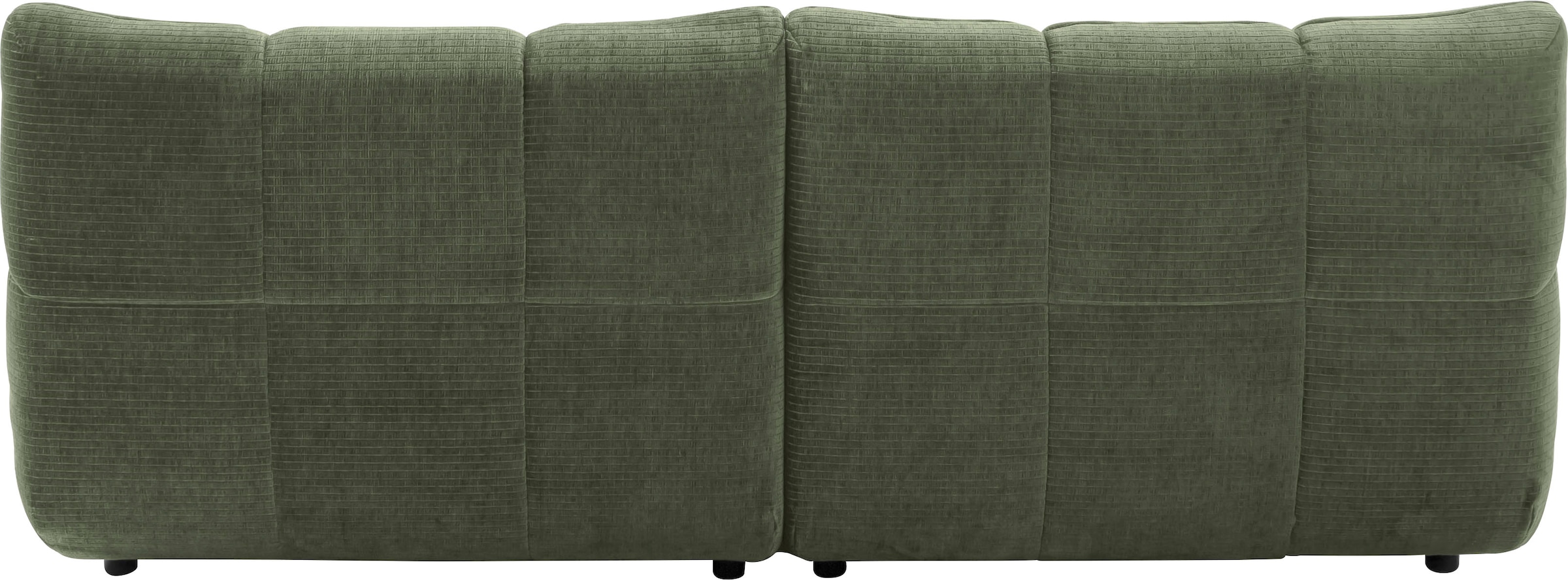 Home affaire 3-Sitzer »Cozy Bubble, mit klappbaren Armlehnen, Breite 220cm« mit eleganter Steppung, Rundumbezug & weicher Polsterung