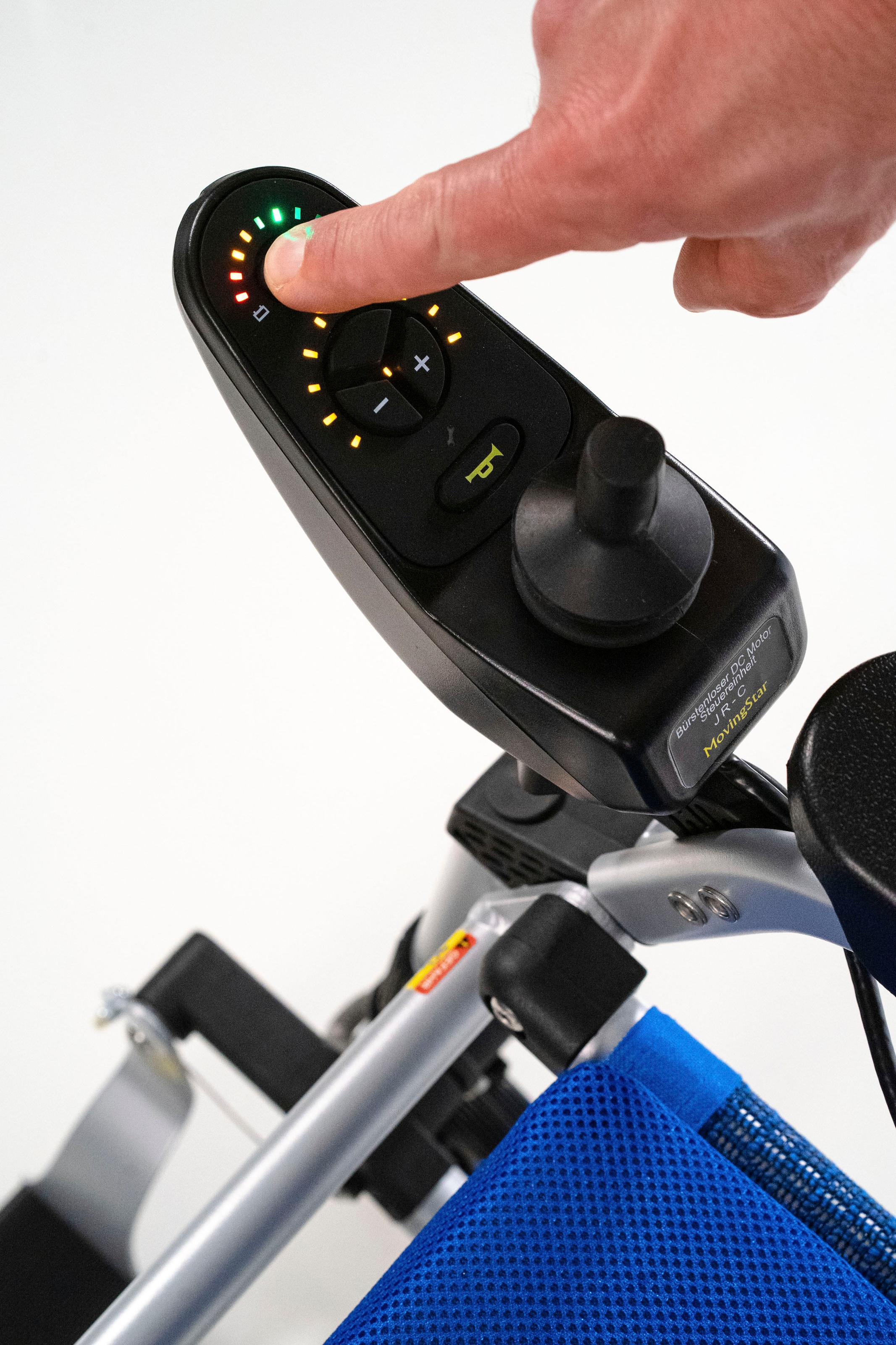 MovingStar Elektrorollstuhl »101 SF«, mit Hinterradantrieb, Joystick rechts