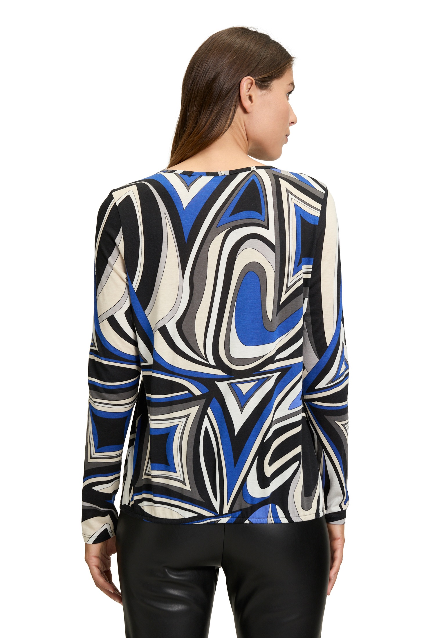 Betty Barclay Langarmshirt »Printshirt mit Gummizug«