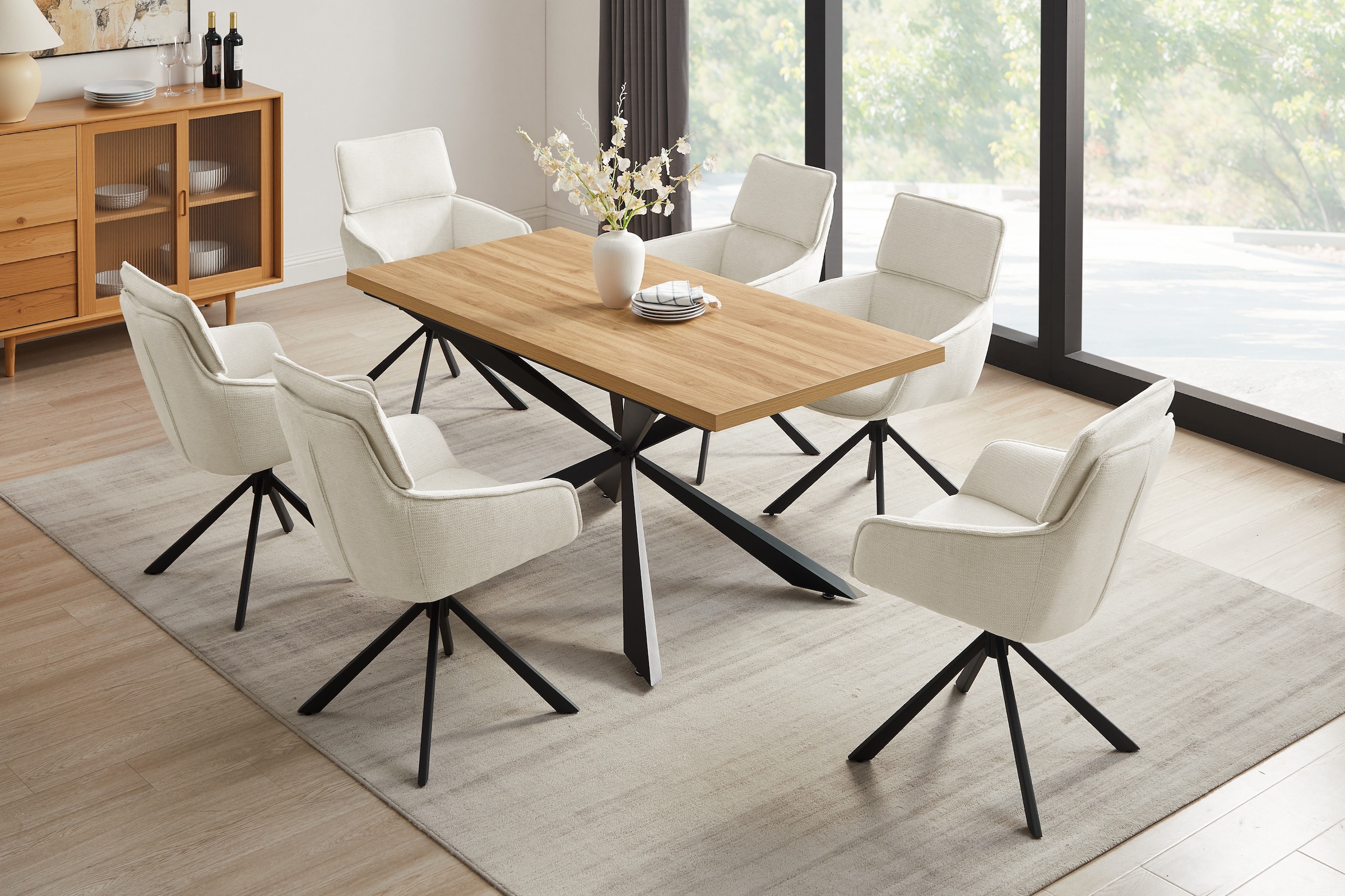 Home affaire Essgruppe, (4 tlg.)