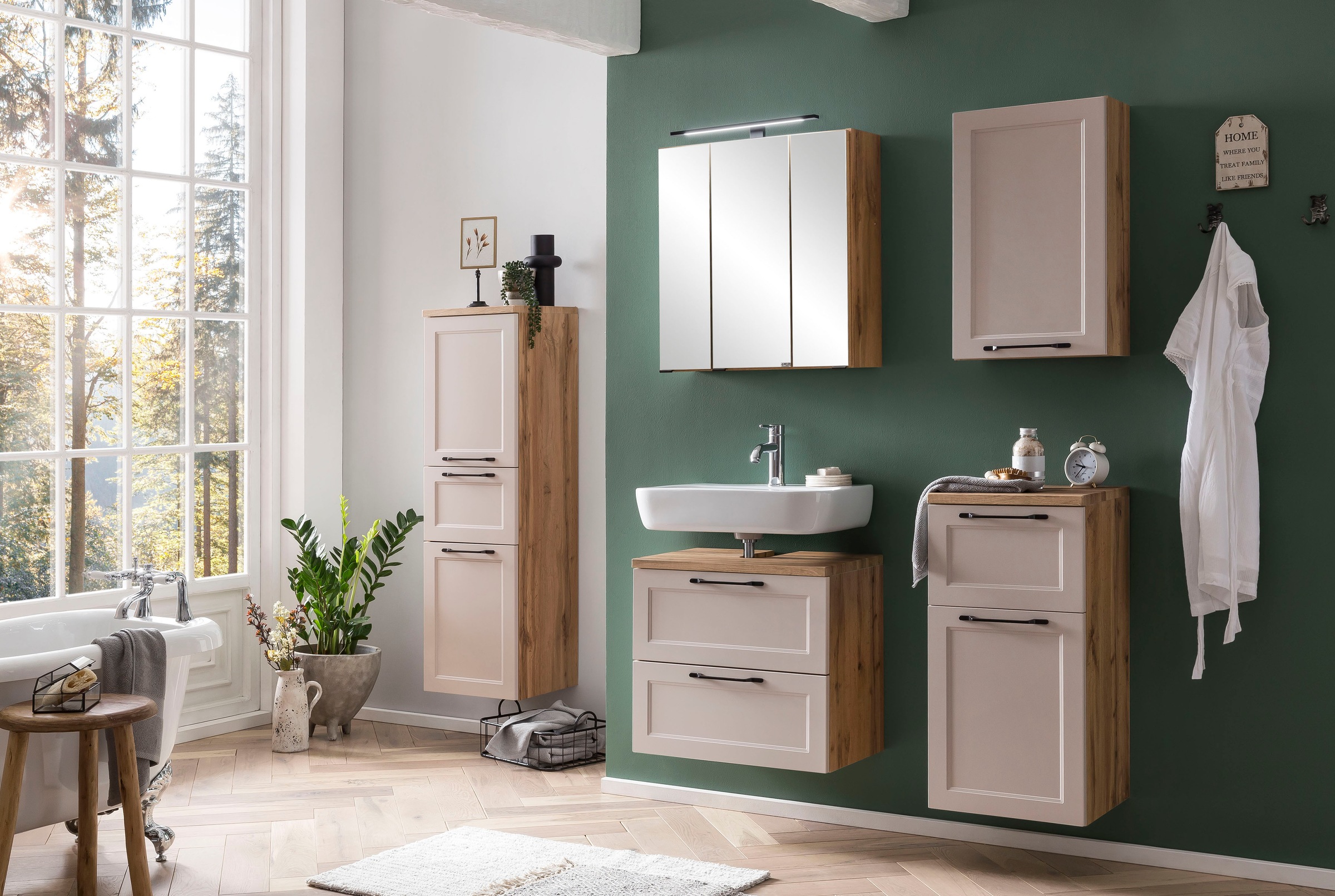 welltime Midischrank »Lana«, Badmöbel, 40 cm breit