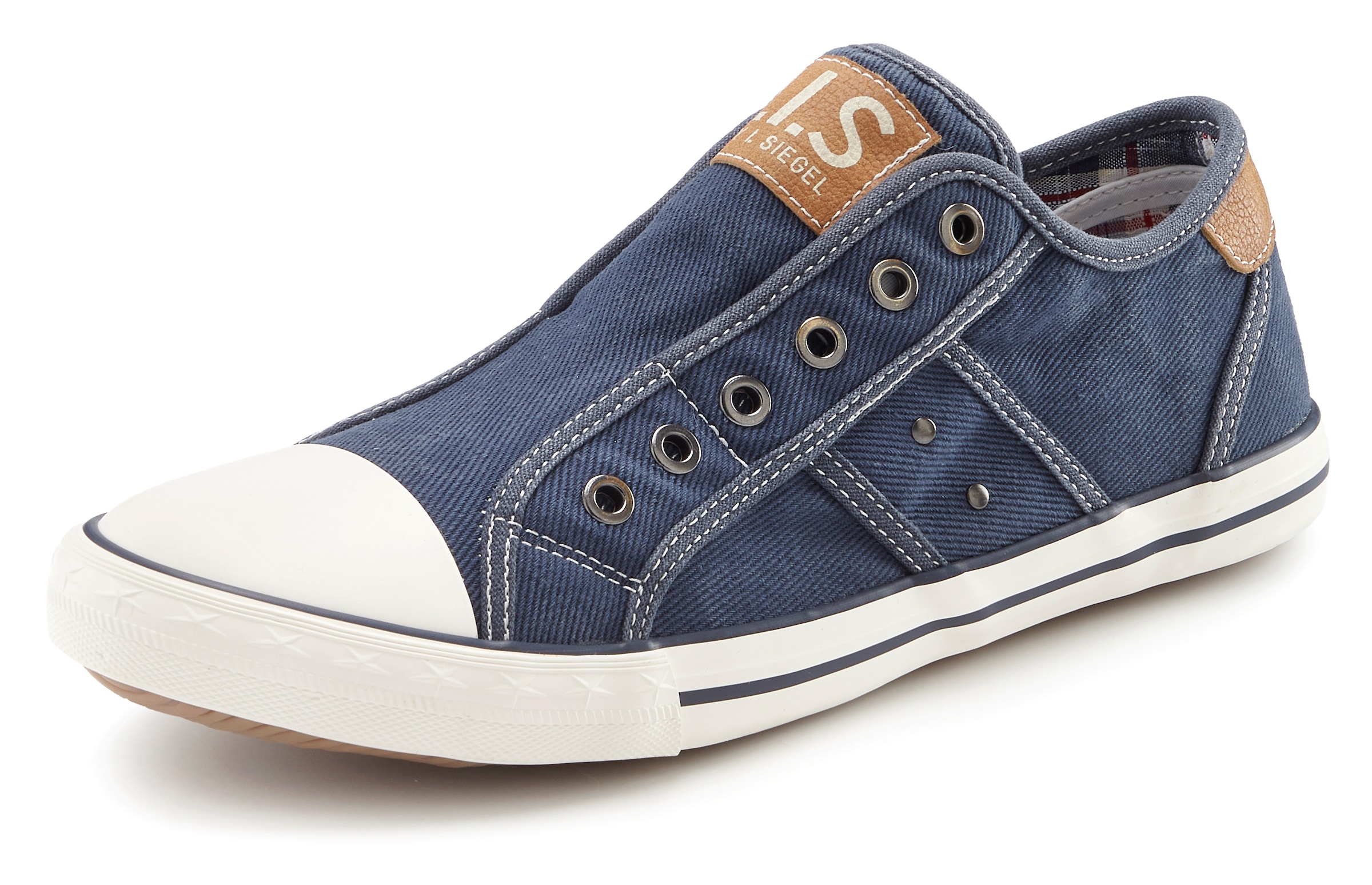 H.I.S Sneaker »Textilschuh, Stoffschuh, Turnschuh, Halbschuh, Freizeitschuh, Slipper«  NEU Slip-On-Sneaker aus weichem Textilmaterial, Unisex