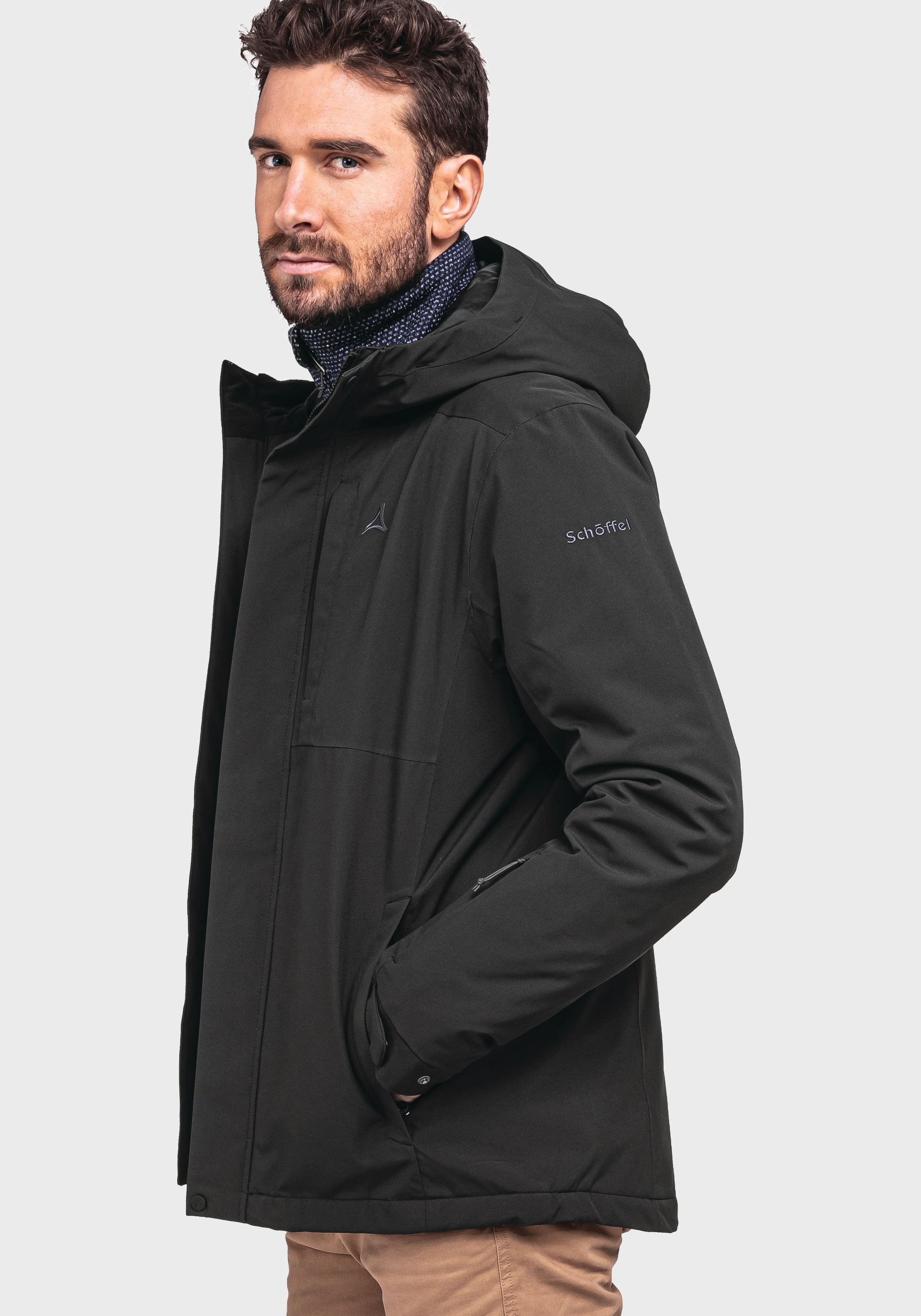 Schöffel Outdoorjacke »Ins Jacket Antwerpen M« mit Kapuze