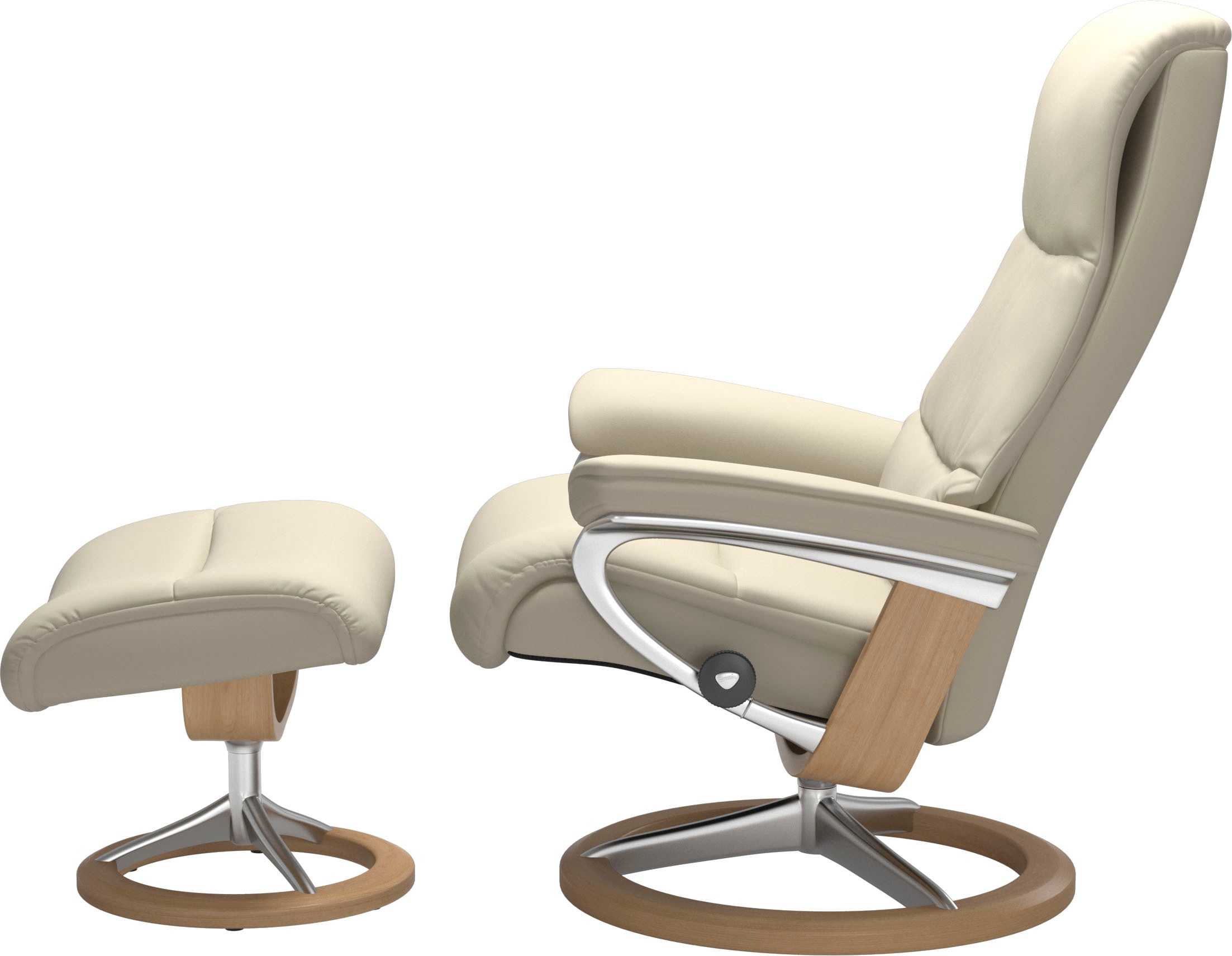 Stressless® Relaxsessel »View« mit Signature Base, Größe M,Gestell Eiche
