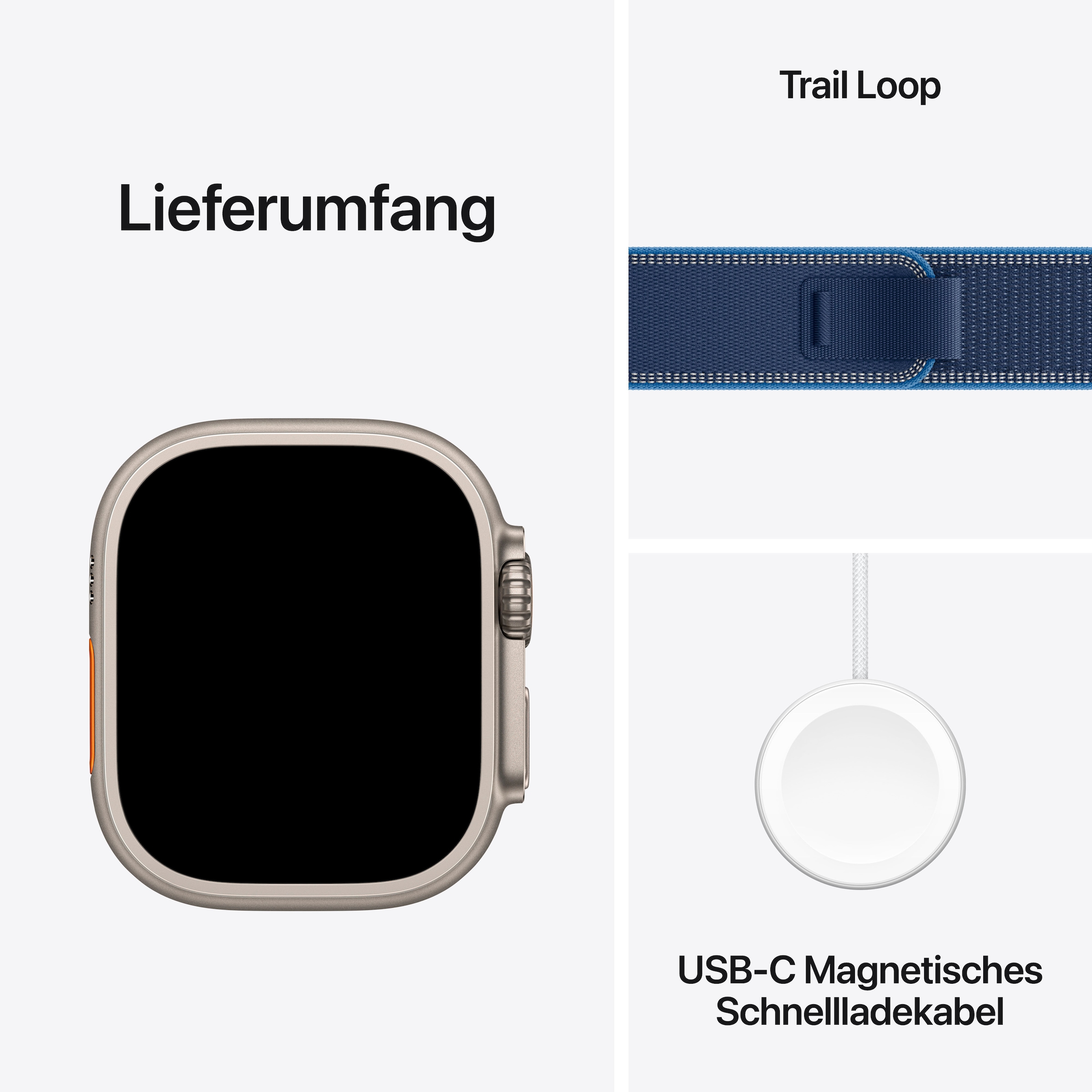 Apple Smartwatch »Watch Ultra 3 GPS + Cellular 49mm«(49) Watch OS
