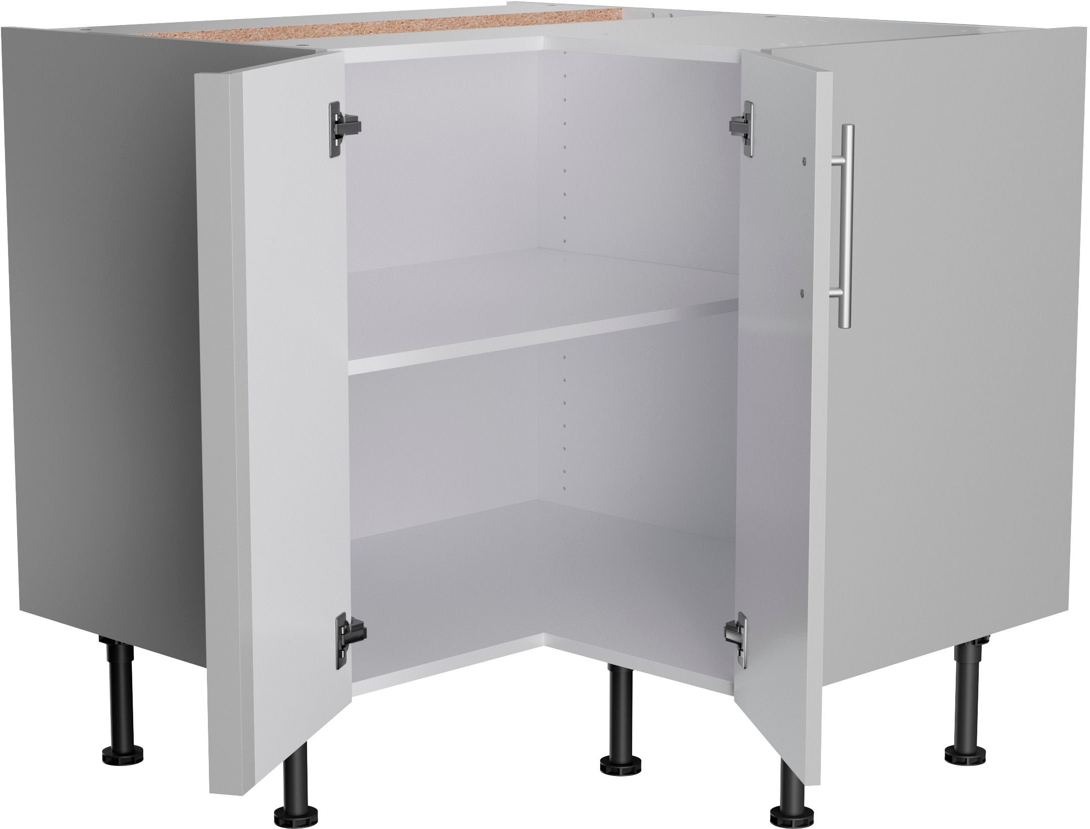 OPTIFIT Eckunterschrank »Ahus«, Breite 90 x 90 cm