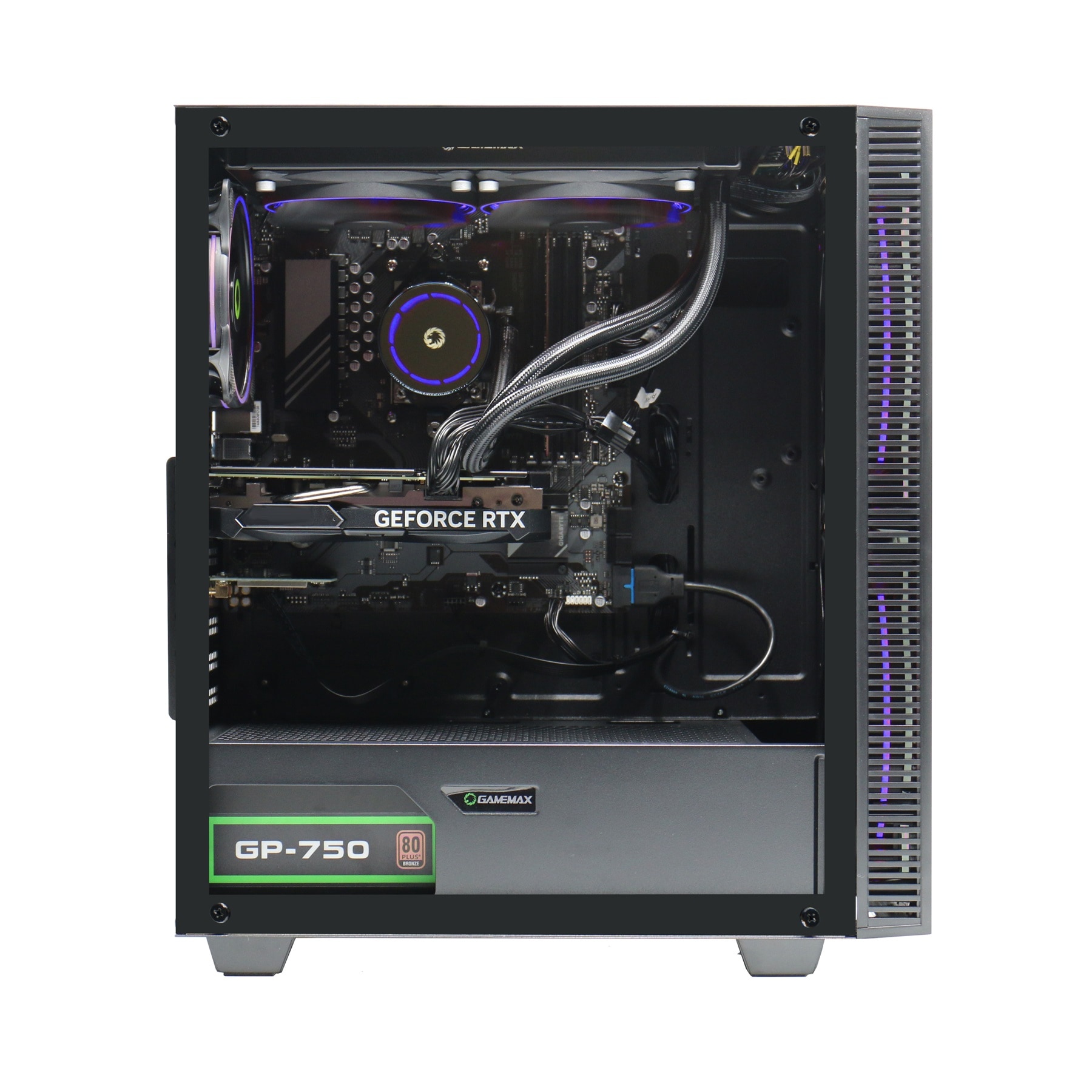 GAMEMAX Gaming-PC »Black Hole 7658«, 7658, Windows 11, DDR5 RAM