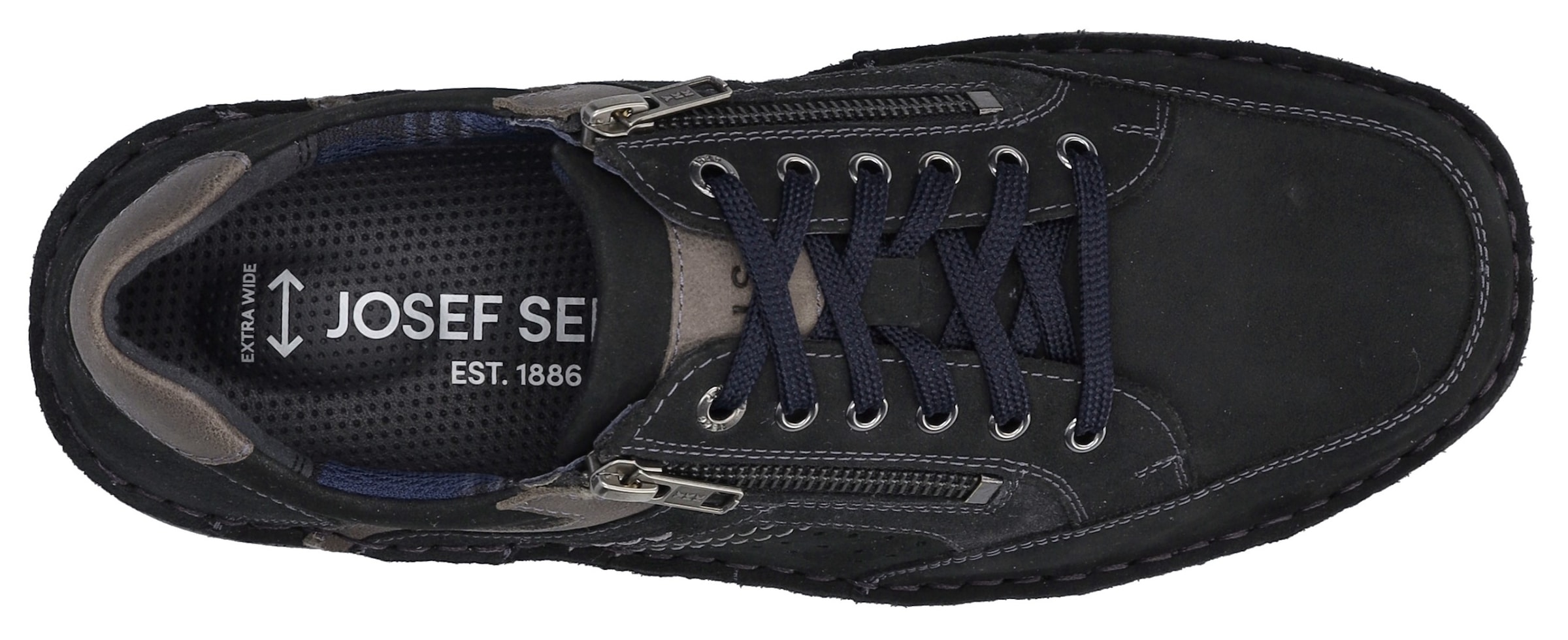 Josef Seibel Schnürschuh »New Anvers 87«, Komfortschuh, Bequemschuh, Freizeitschuh in extraweiter Form