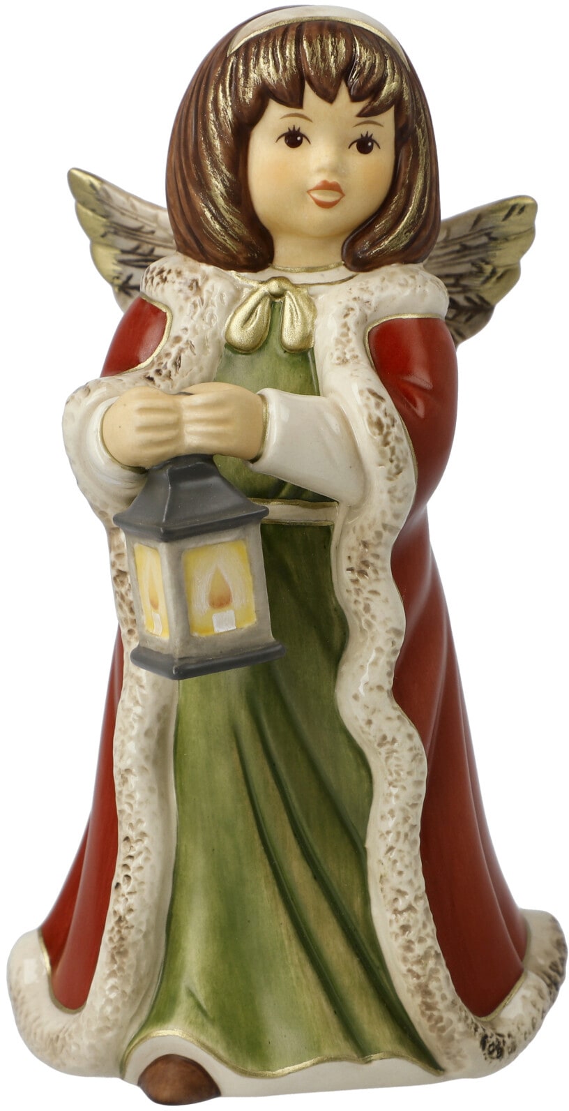 Goebel Weihnachtsfigur »Winterwald, Weihnachtsdeko«, Steingut, Engel - Strahlendes Abendlicht