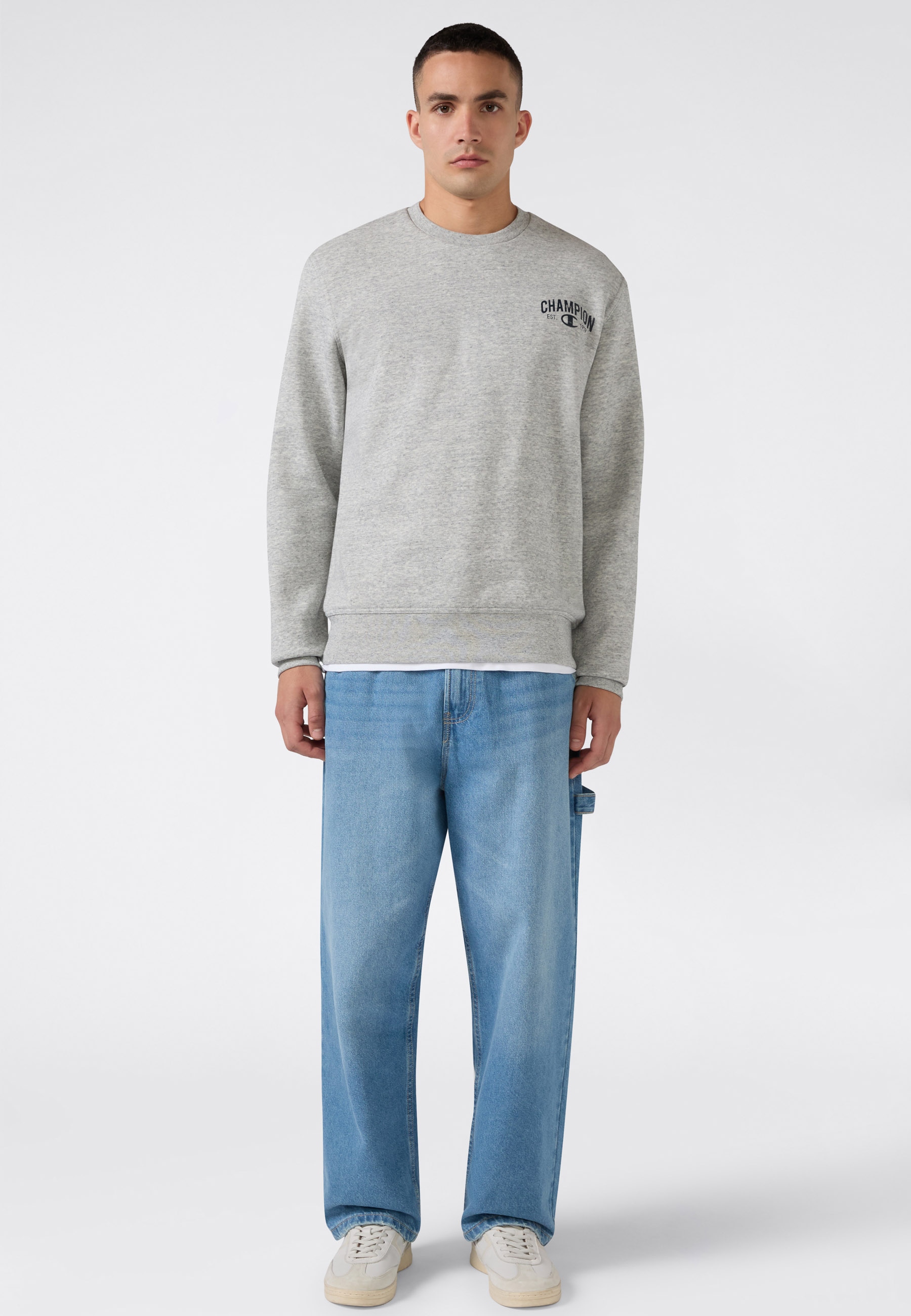 Champion Sweatshirt »SPORTWEAR CREWNECK Standard Fit«, mit sportlicher Ausstrahlung, für Sportmode und Freizeit, Standard Fit

