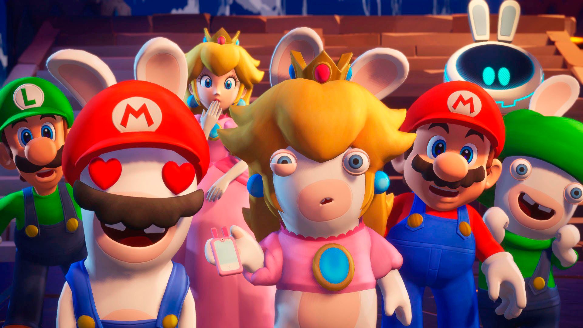 Nintendo Switch Konsolen-Set »OLED + Mario + Rabbids: Sparks of Hope«