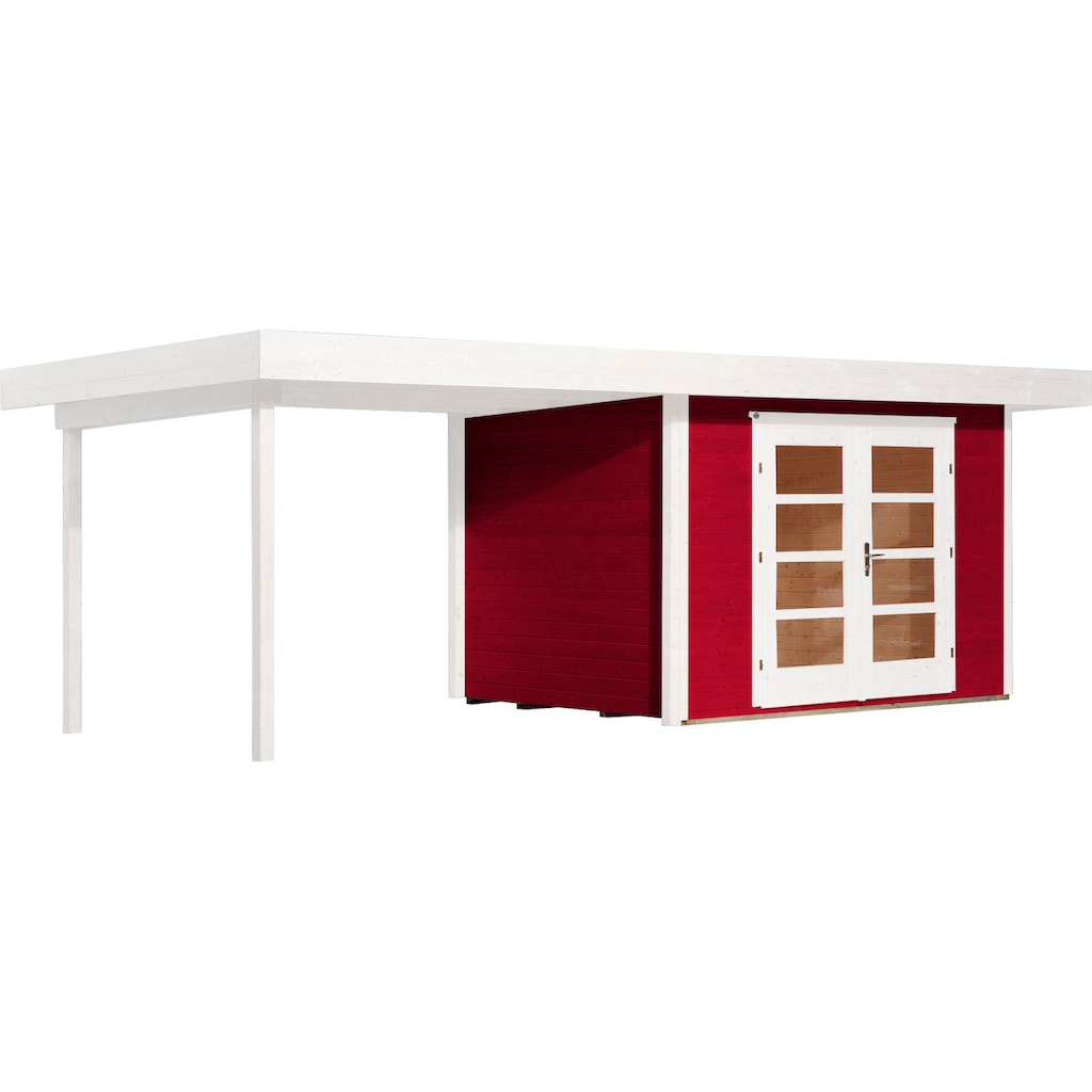 weka Gartenhaus »Designhaus 126 Plus«, (Set)