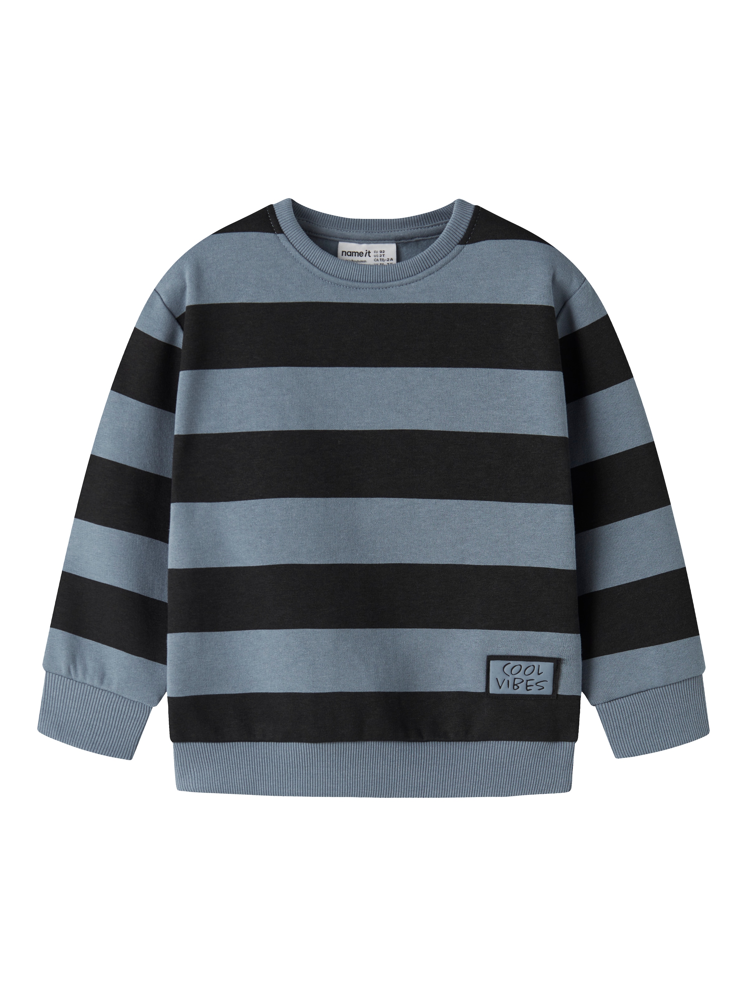 Name It Sweatshirt »NMMOZIAS LS NREG SWE BRU PB«, Baumwollmischung, regular fit

