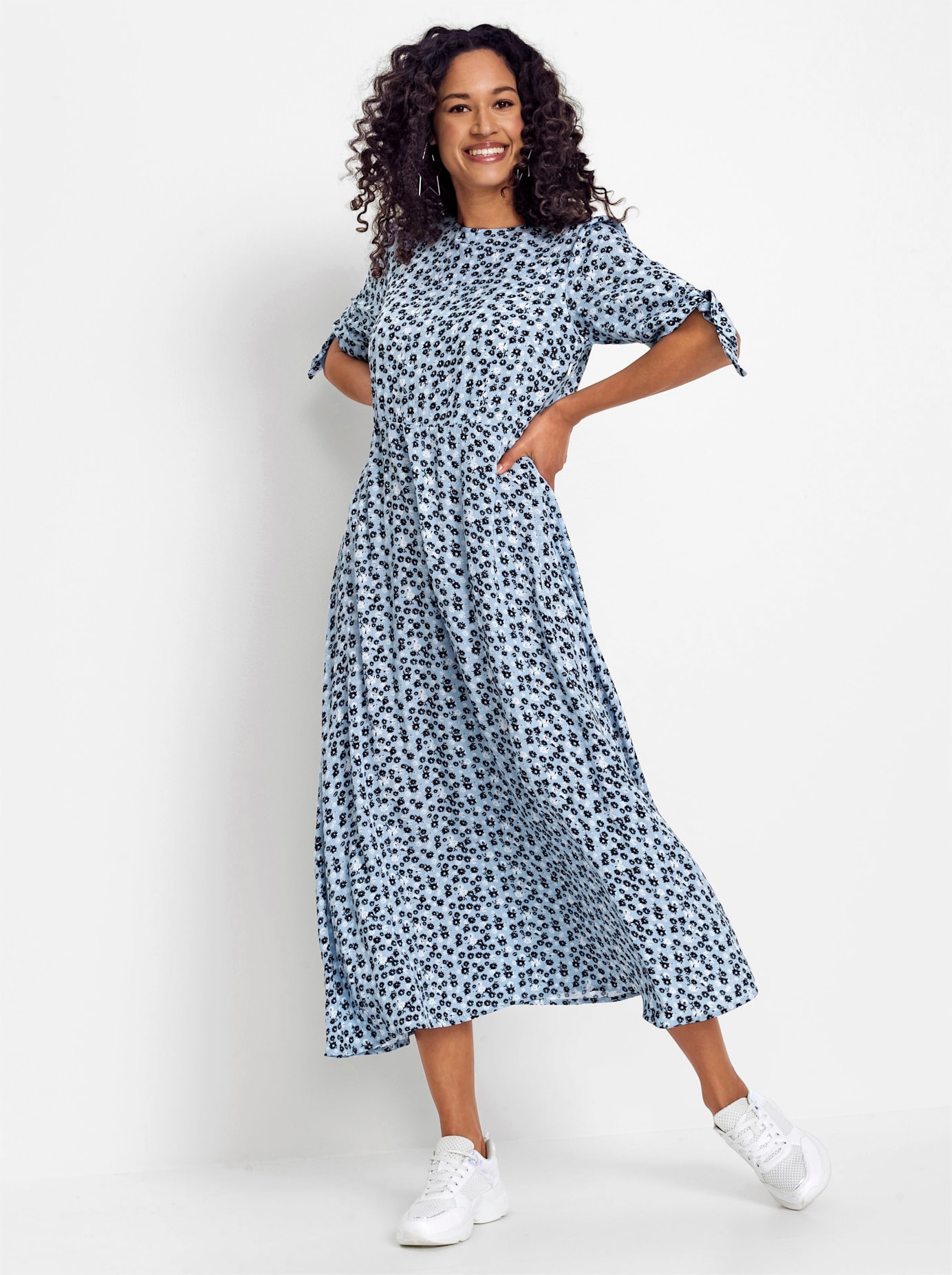 Inspirationen Druckkleid "Viskose-Kleid"
