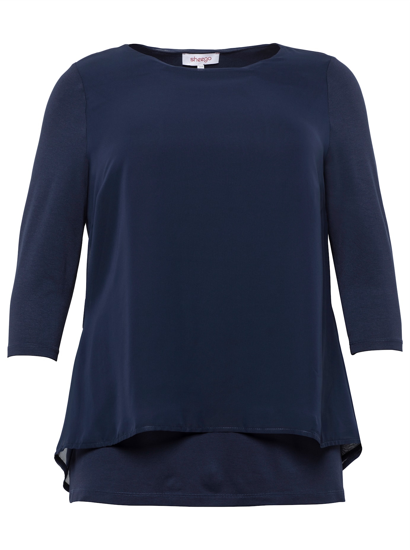 Sheego Blusenshirt »Blusenshirt«, (1 tlg.)