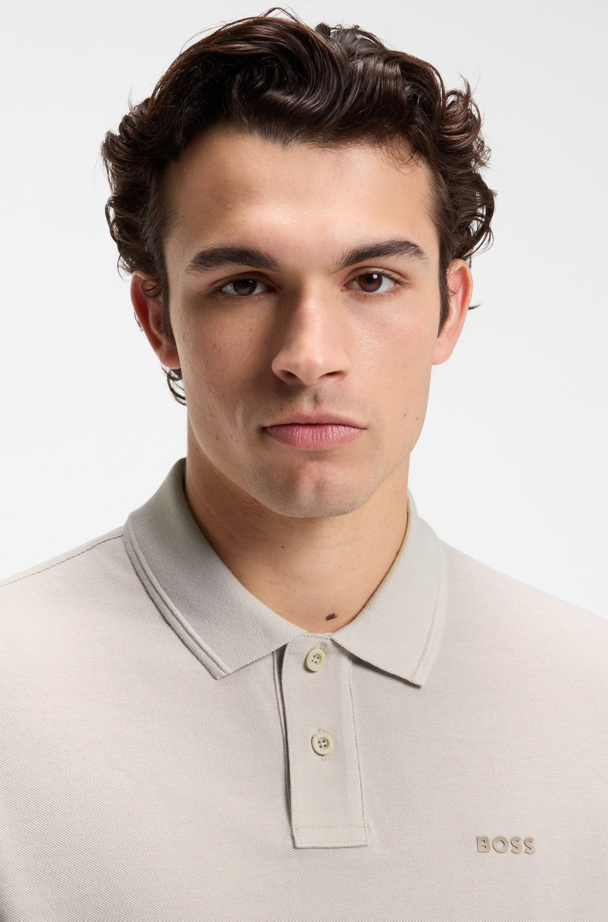 BOSS ORANGE Poloshirt »Prime Regular Fit« Cotton Pique Polo aus 100% Baumwolle